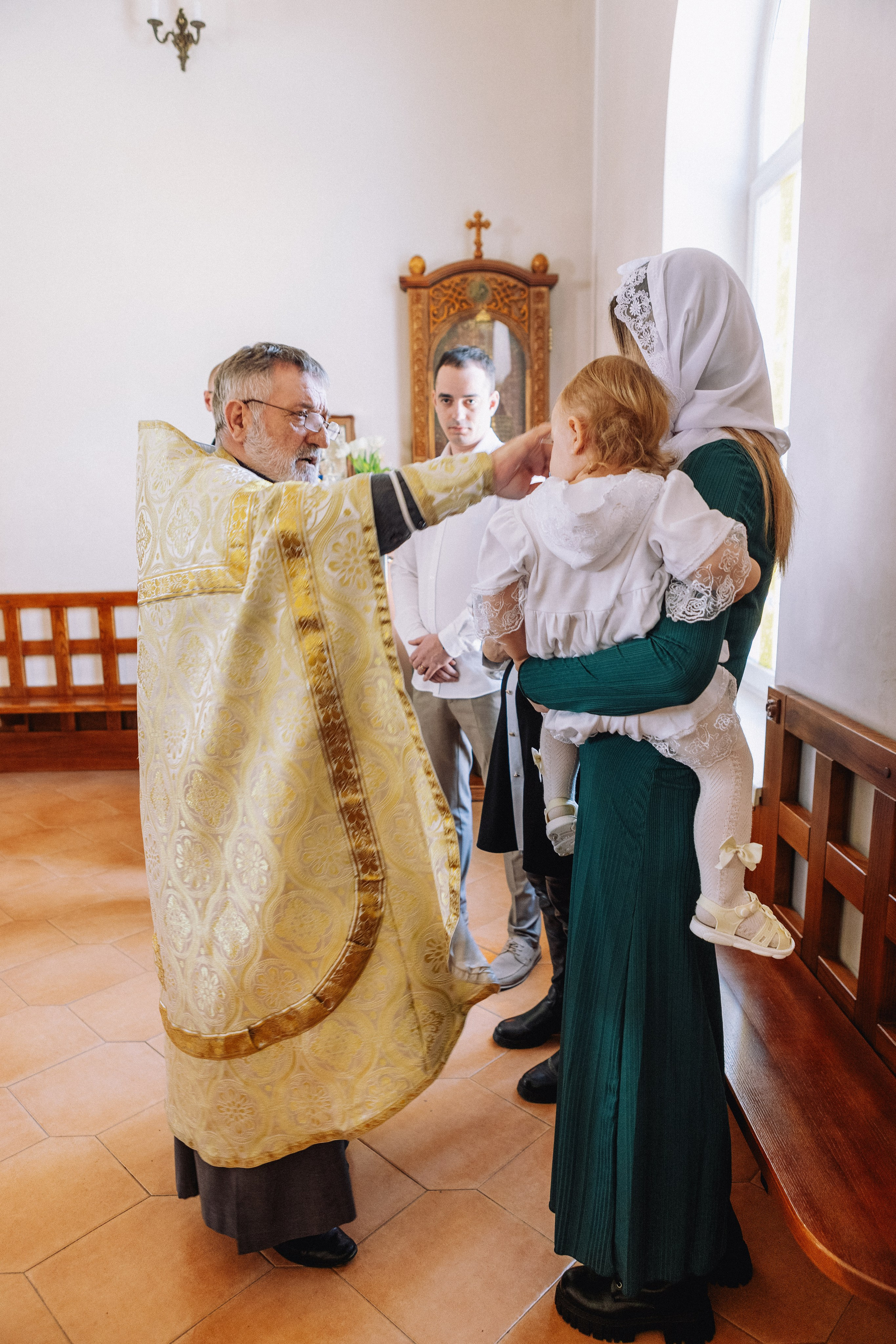 Крещение Артема и Полины. Фотограф в Курске Смирнов Евгений