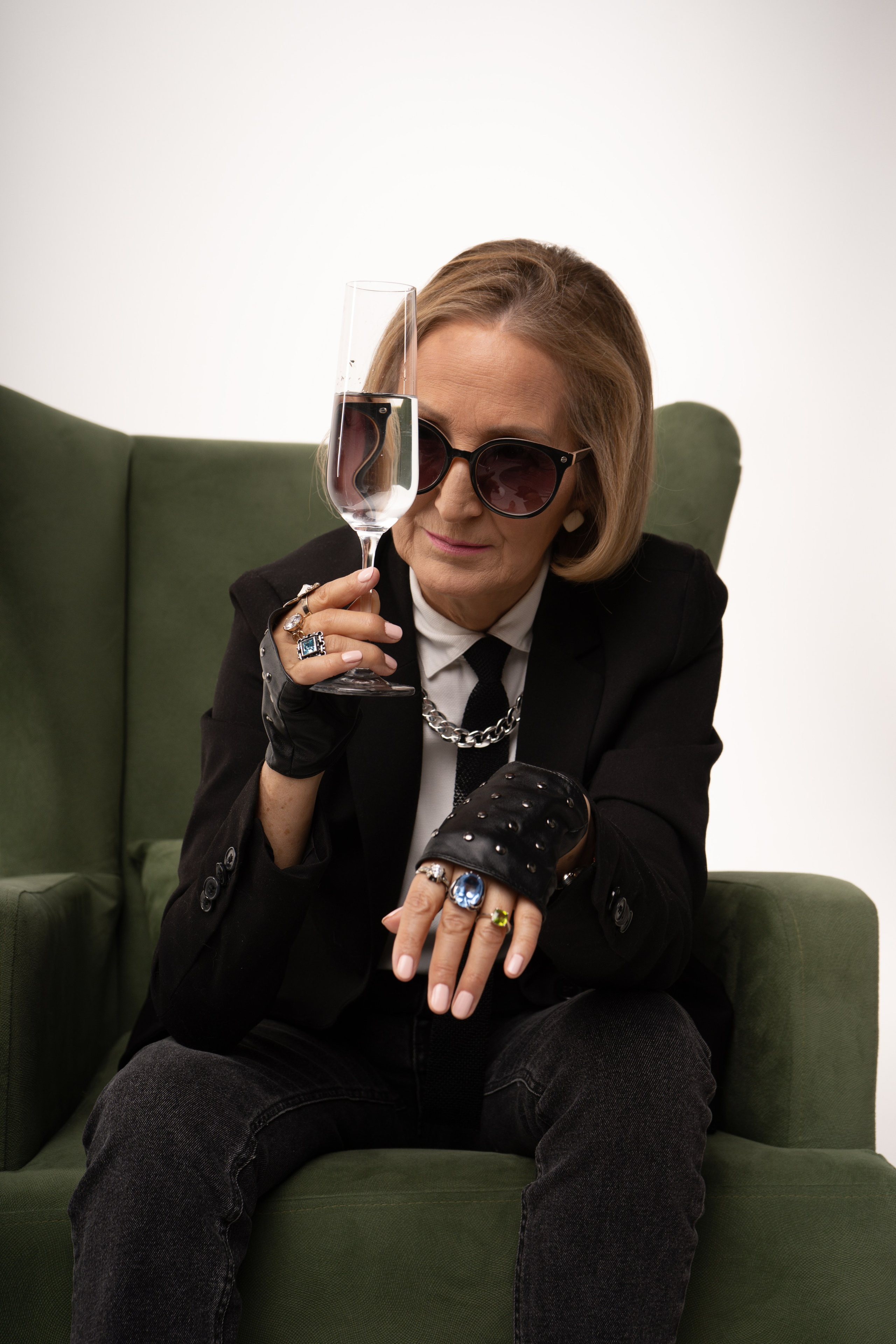 Karl Lagerfeld. Professional retoucher Aliya Sultanova