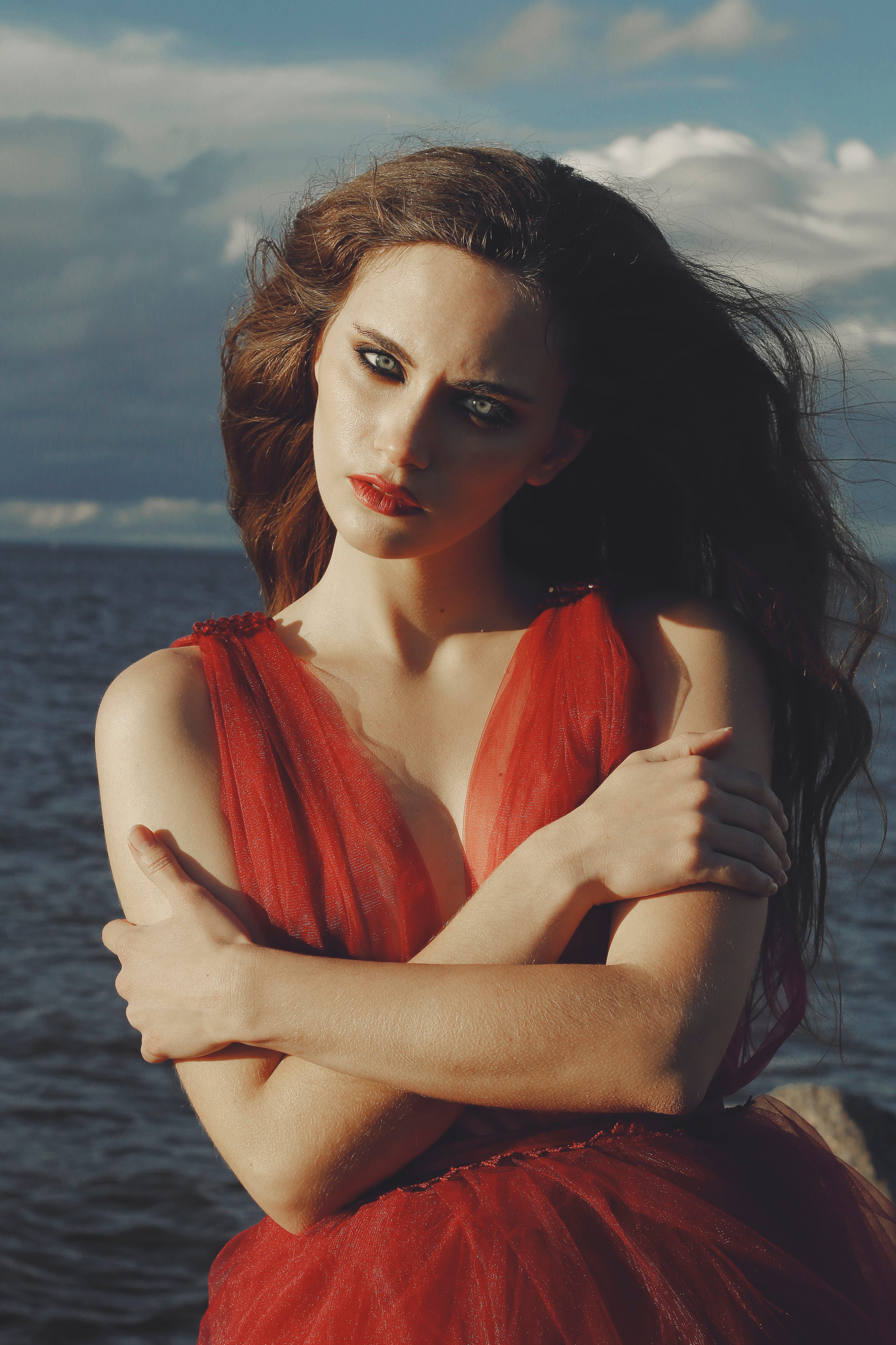 In red. Свадебный, семейный фотограф в Санкт-Петербурге