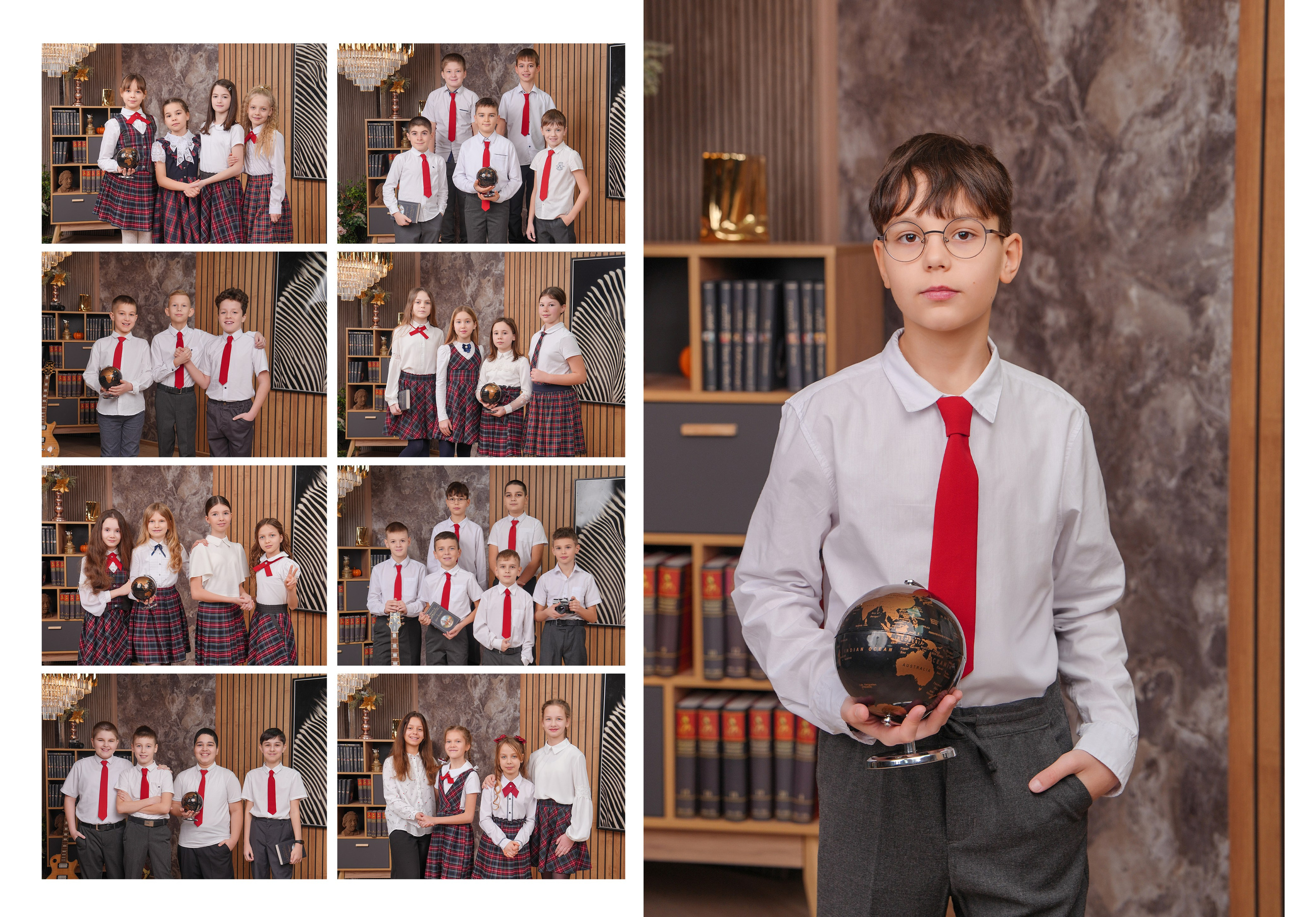 ШКОЛА 99 — 4 «Д» класс. Красивый выпускной альбом в Краснодаре