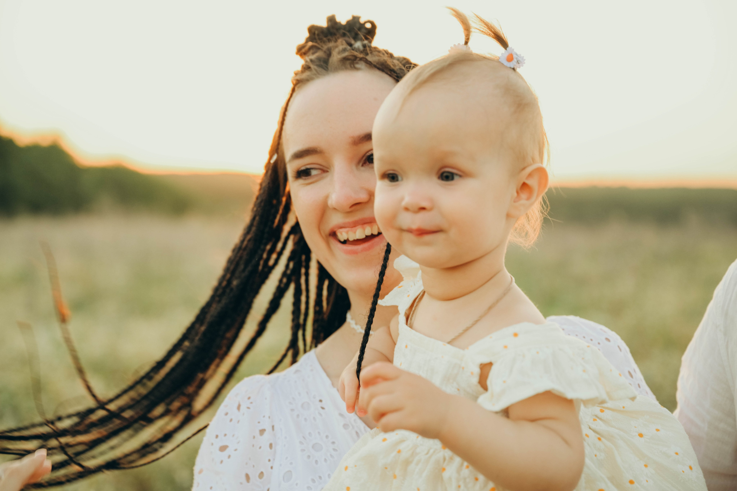 Ромашковое поле. Семейный фотограф в Москве Люберцах Ирина Вронская