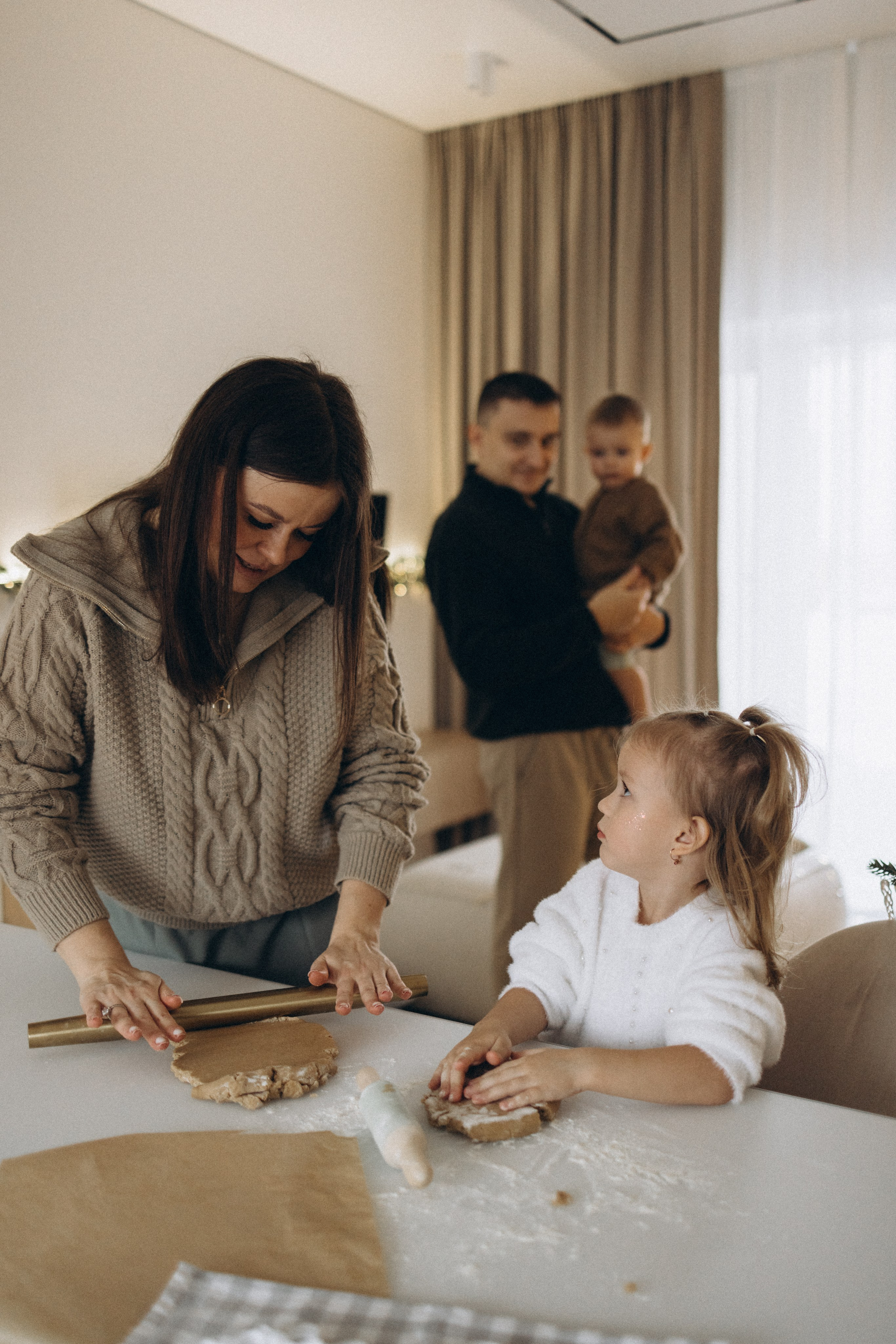 Новый года дома. Семейный и детский фотограф в Тюмени Вика Алленова