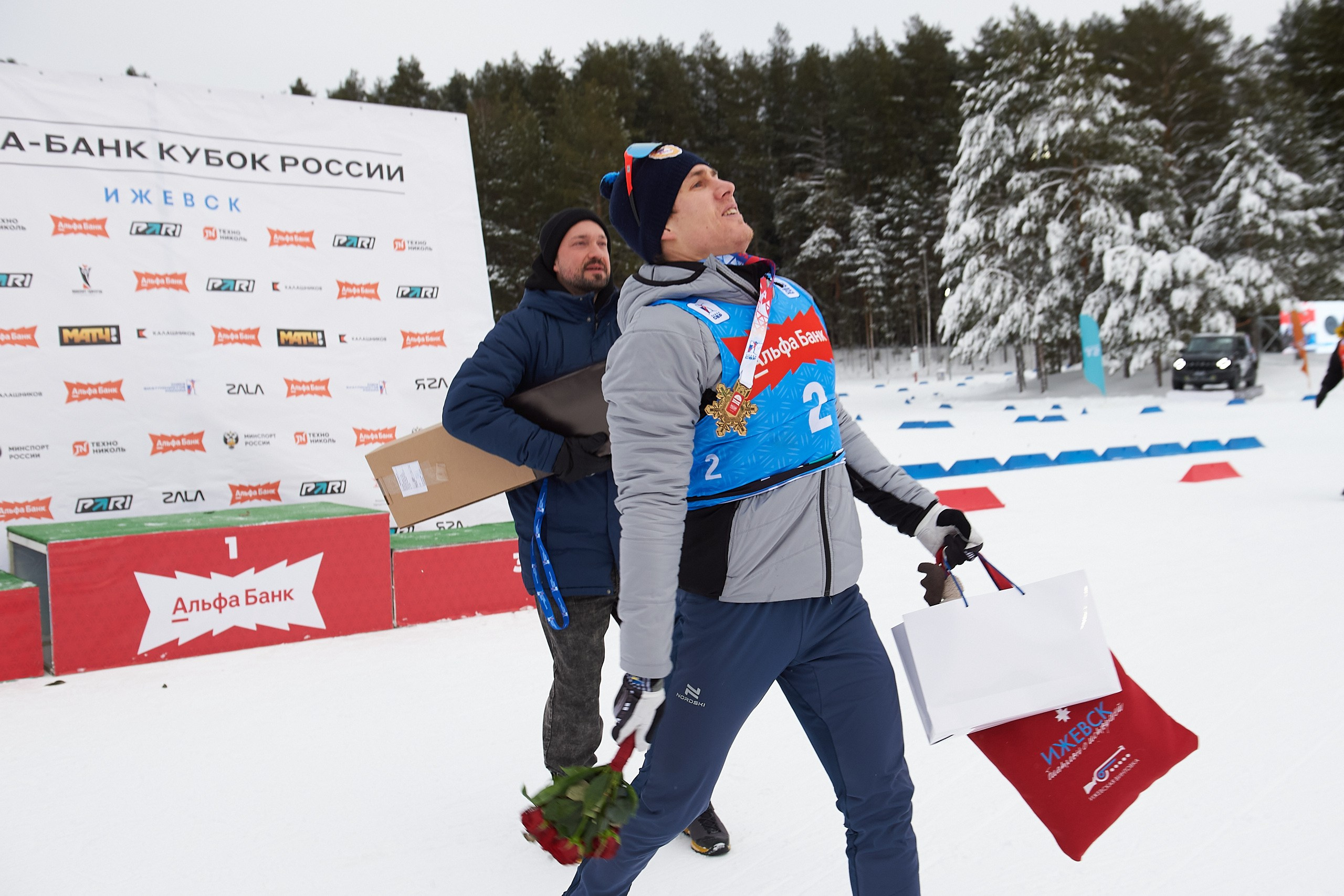 Биатлон. Чемпионат России — 2024/2025, 3-й этап, Ижевск. Ижевская винтовка. Спортивный репортажный фотограф в Ижевске Сергей Мерзляков