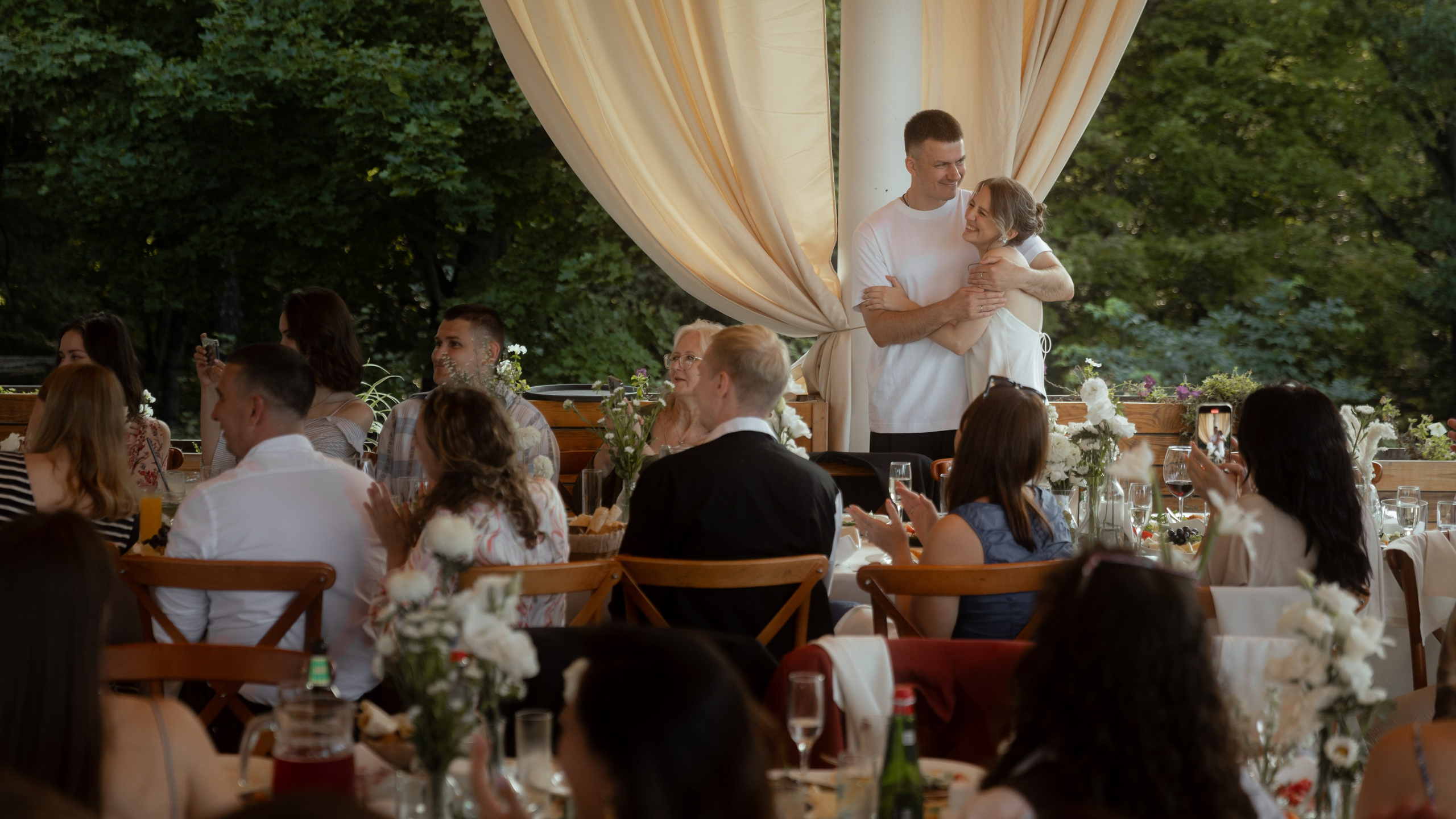 Алиса и Слава, роспись в Москве и вечеринка на природе, подальше от города. Фотограф в Москве Екатерина Черненко