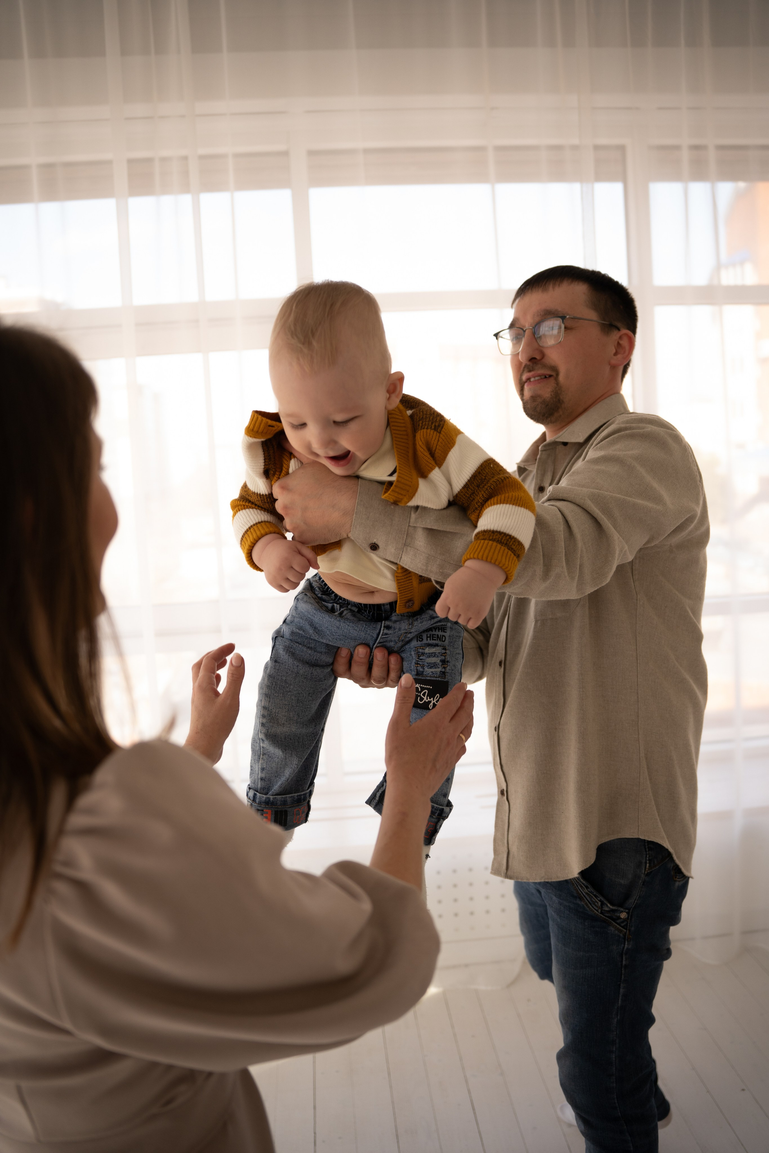 Семейная съемка в студии