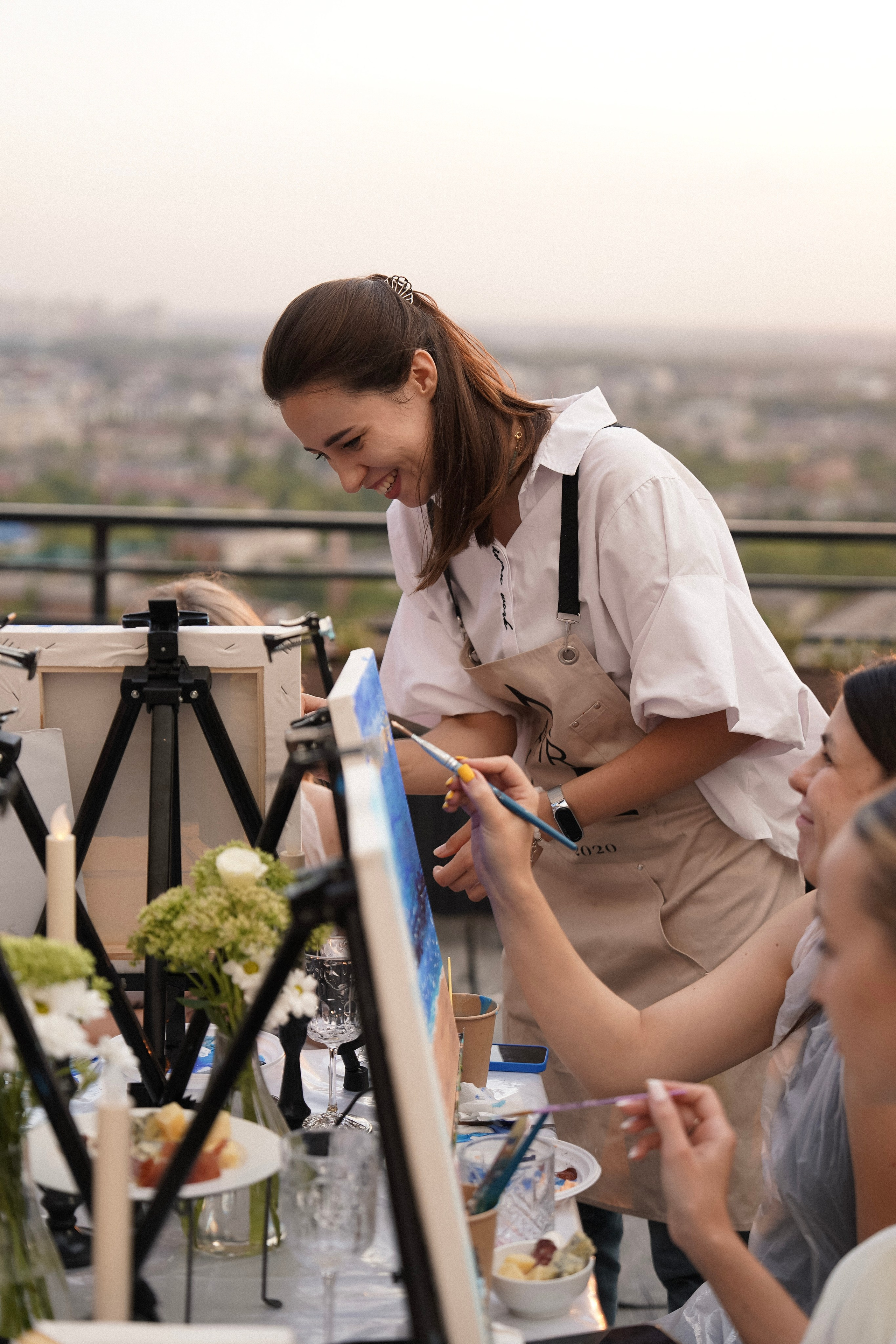 Девичник на террасе. Фотограф с психологическим образованием