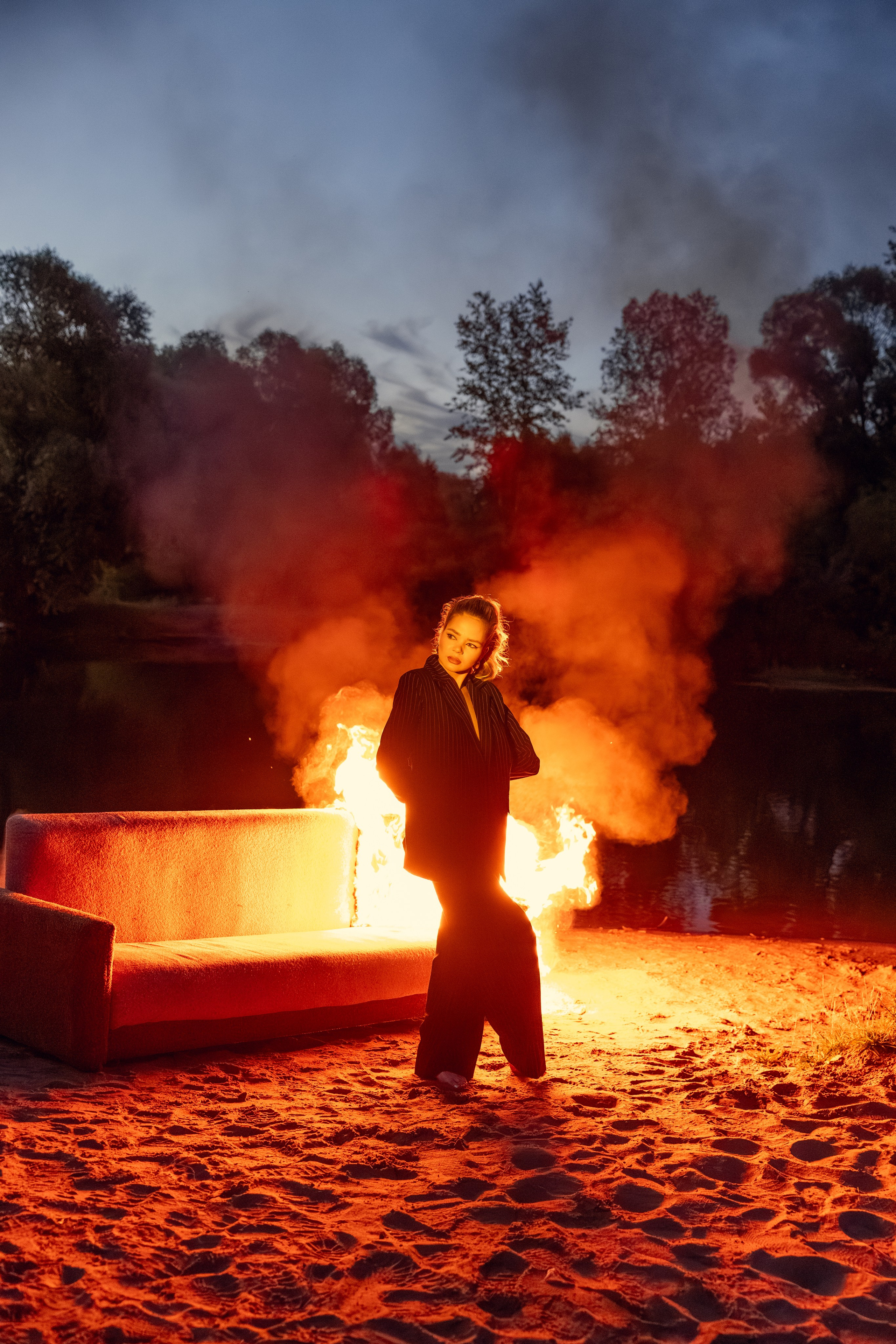 Огненная фотосессия. Фотограф в Казани Ольга Яшина