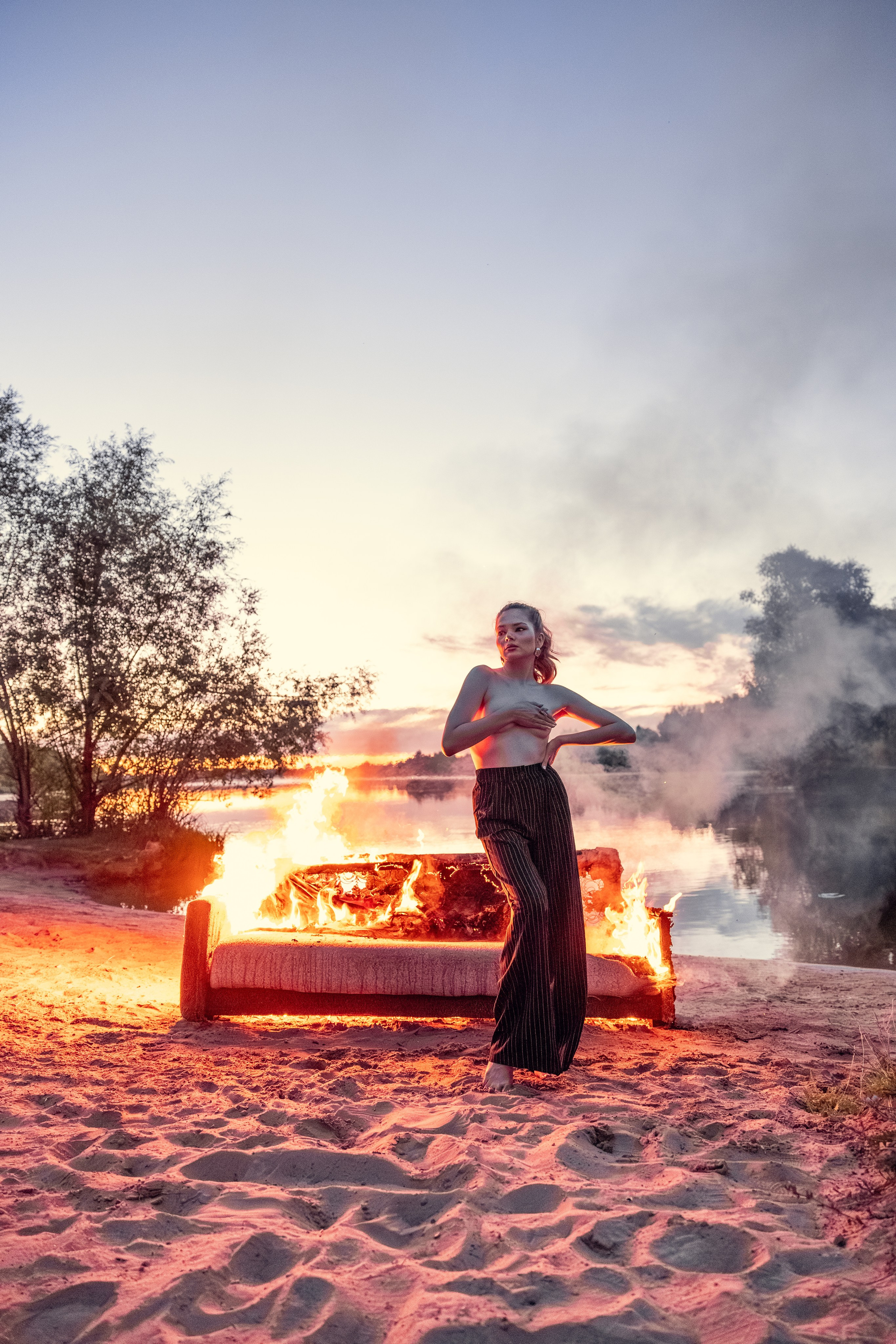 Огненная фотосессия. Фотограф в Казани Ольга Яшина