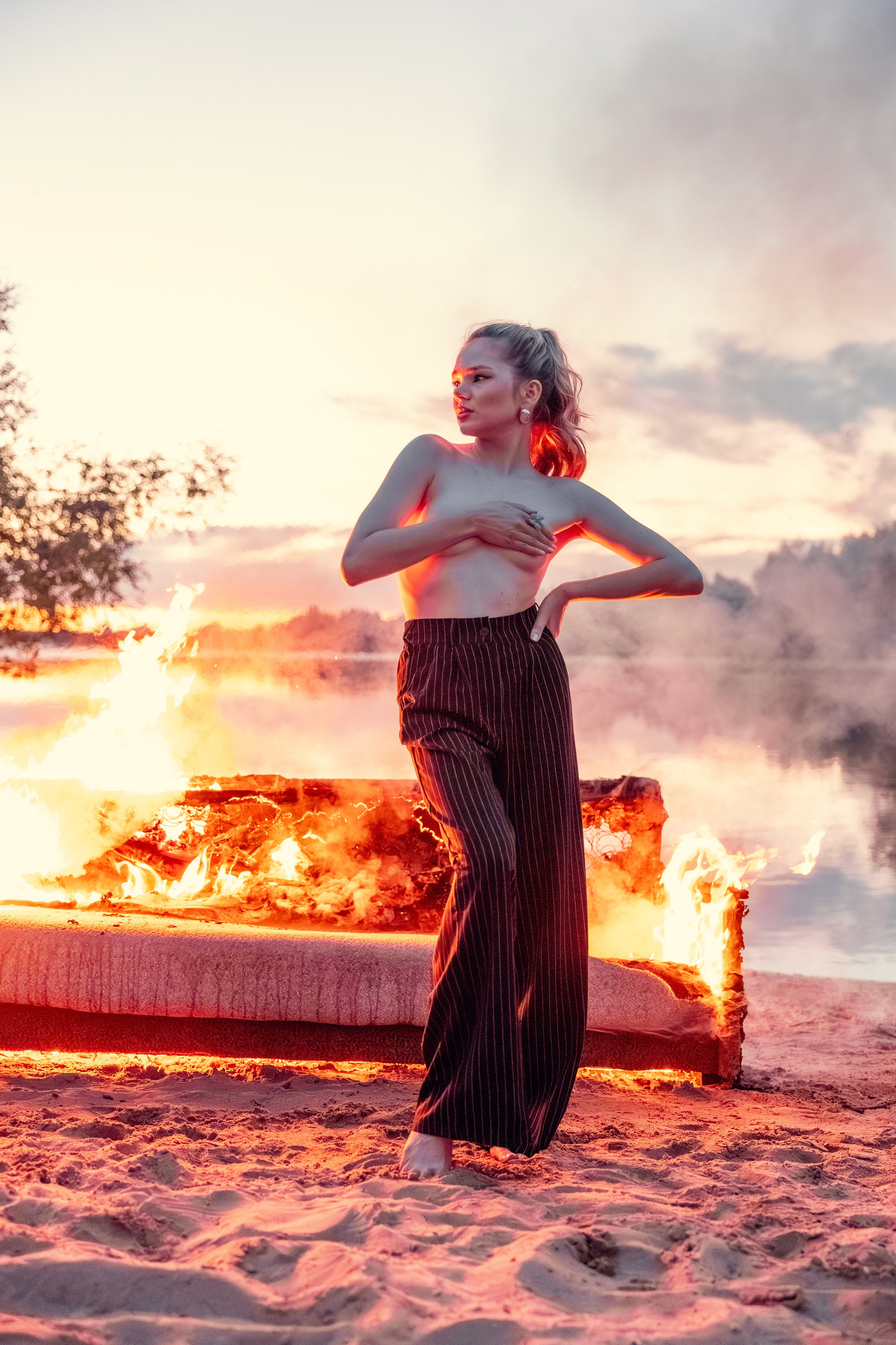 Огненная фотосессия. Фотограф в Казани Ольга Яшина