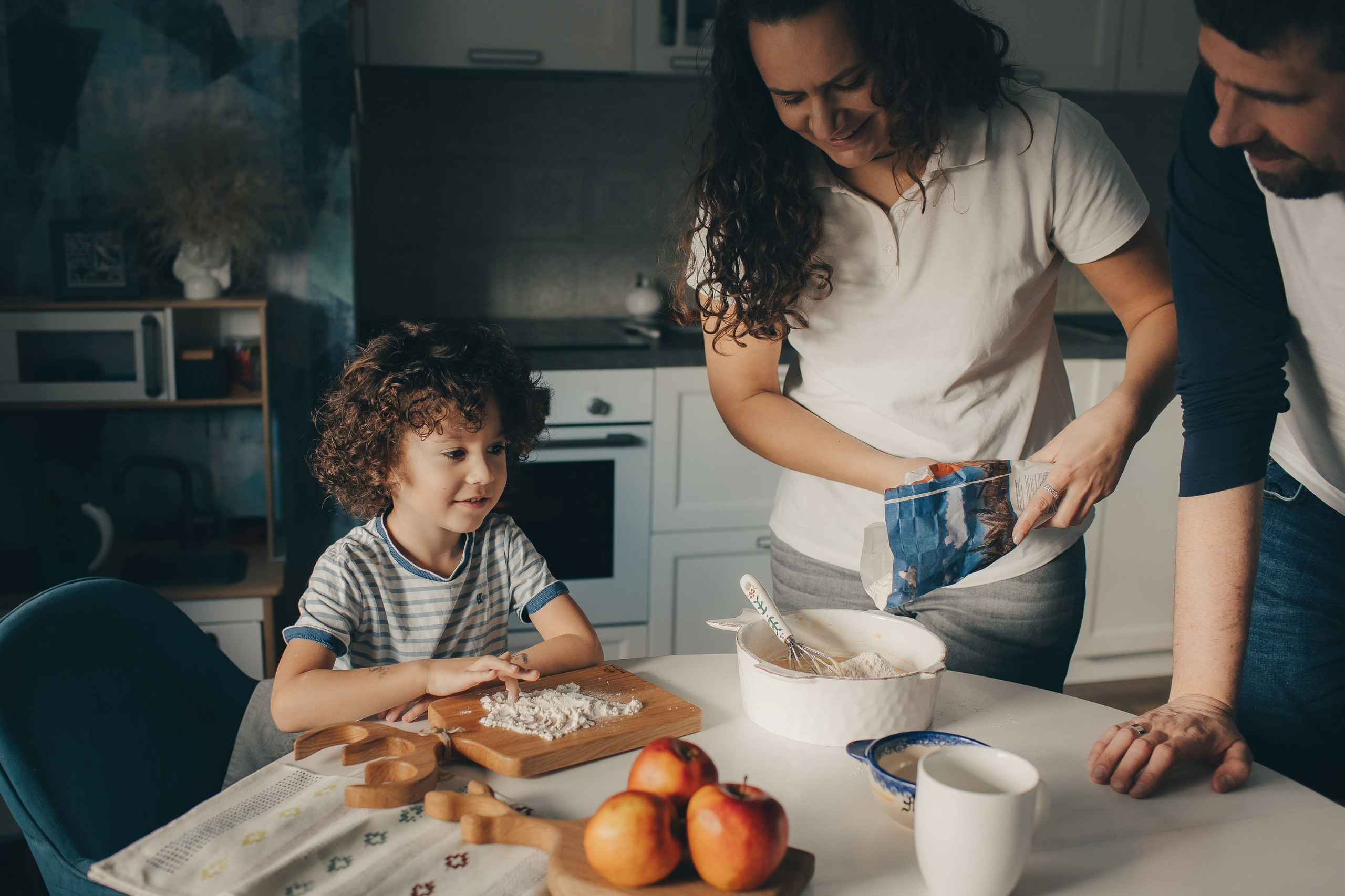 Семейная домашняя фотосъёмка. Фотограф Евгения Мальцева, Архангельск