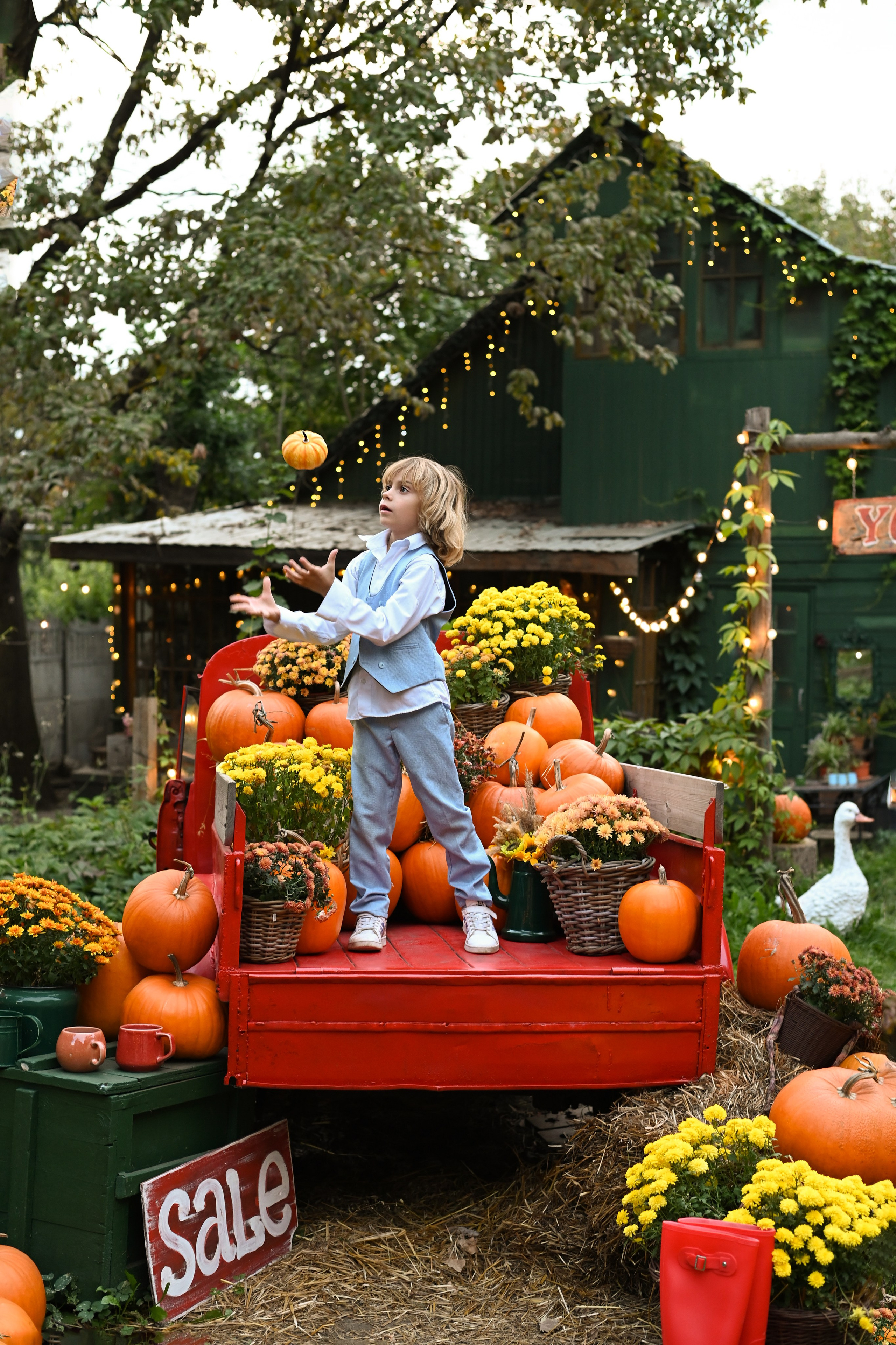 Осенняя фотосессия «Тыквы». Свадебный фотограф, семейный и творческие фотосессии