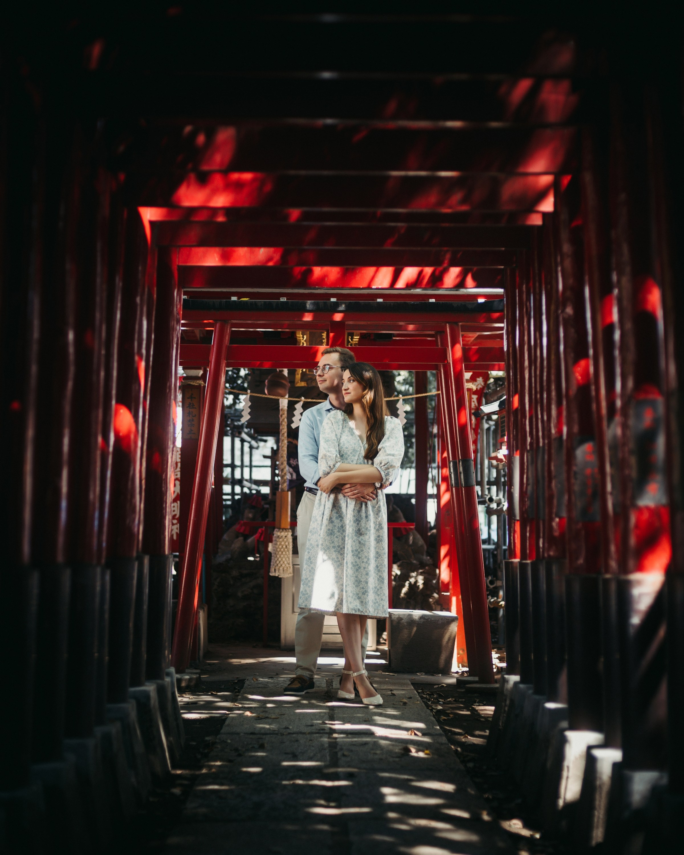 Couple photoshoot in Tokyo. Photographer in Tokyo Anatolii Ozarto