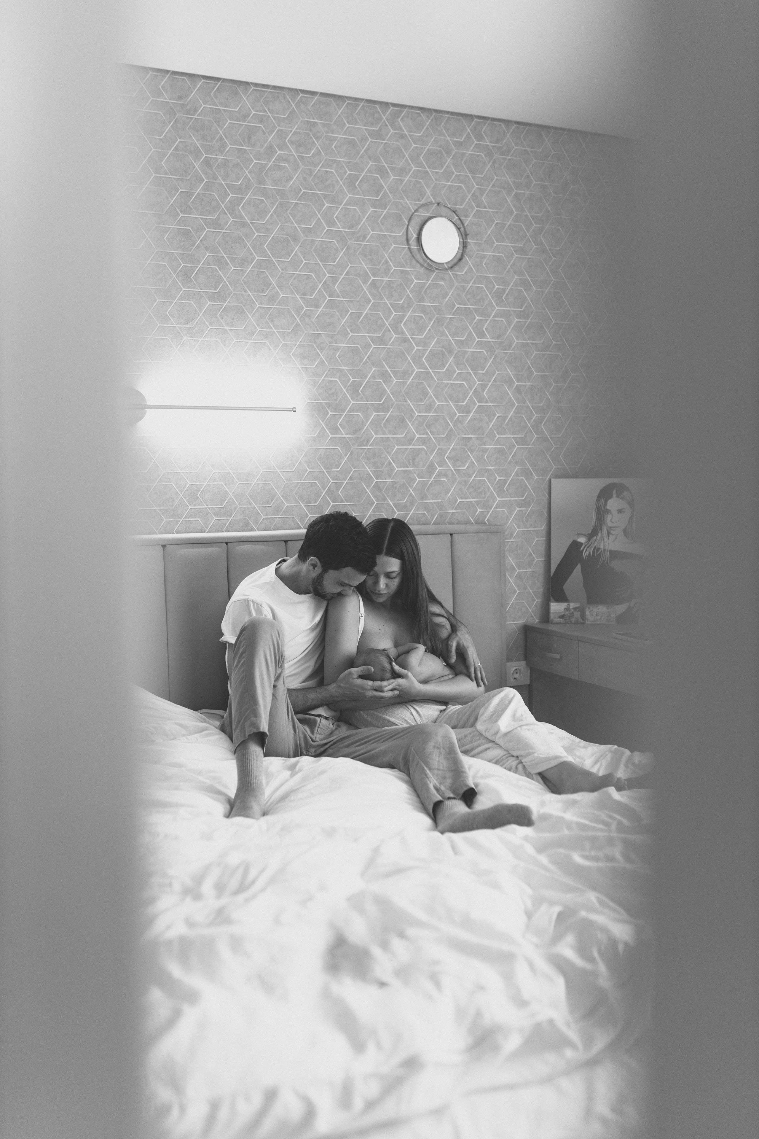 Вика, Леша и Алиса. Семейный фотограф и фотограф на роды в Ростове-на-Дону Мухина Виктория