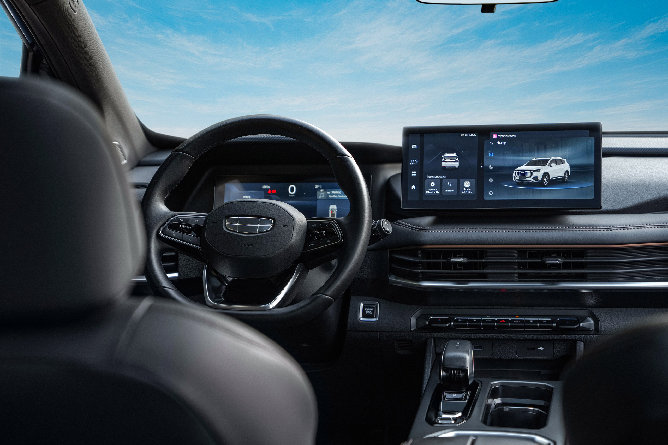 Geely Okavango (салон). Рекламный и портретный фотограф в Алматы, обучение для фотографов — Равиль Абушаев