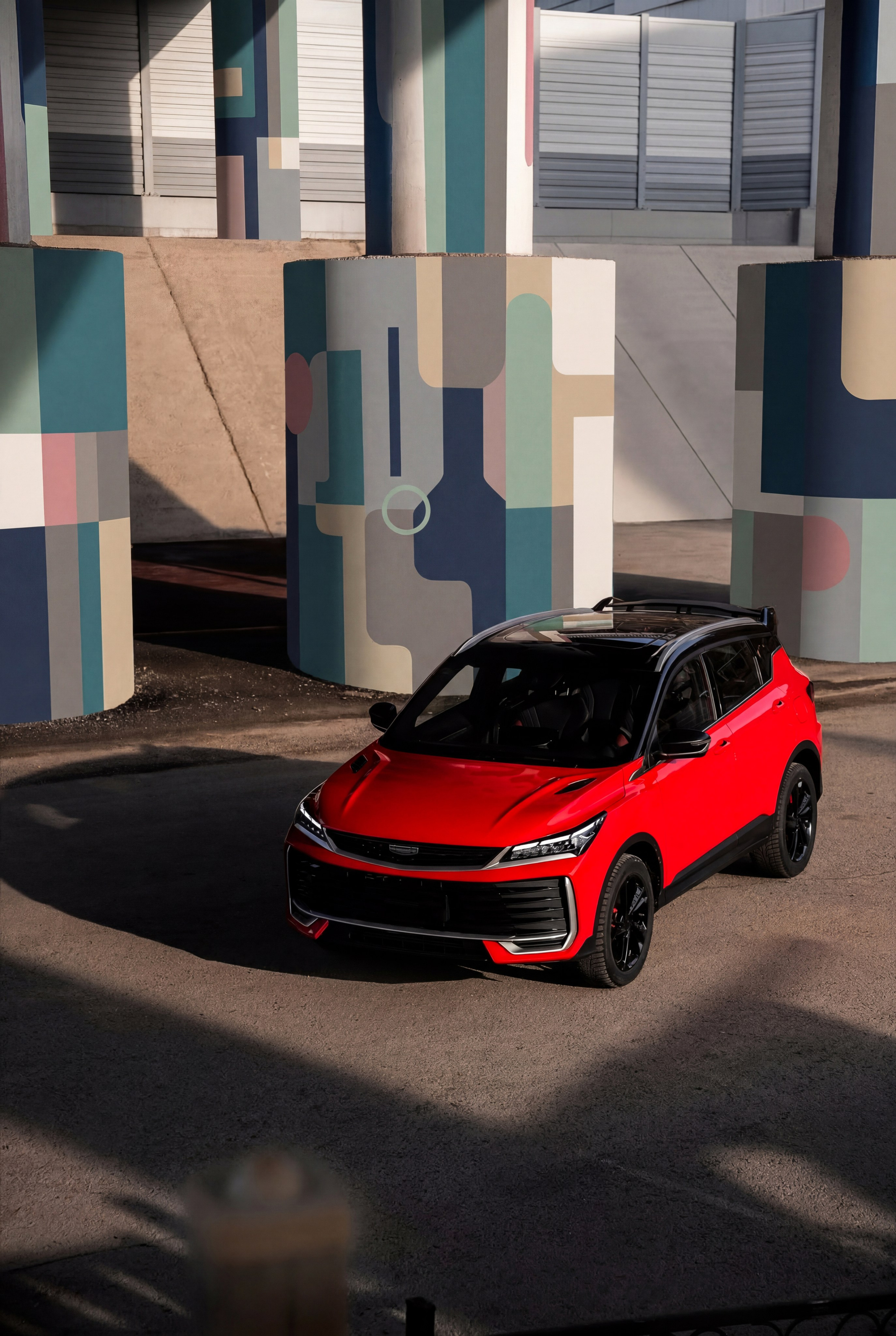 Geely Coolray 2025. Рекламный и портретный фотограф в Алматы, обучение для фотографов — Равиль Абушаев