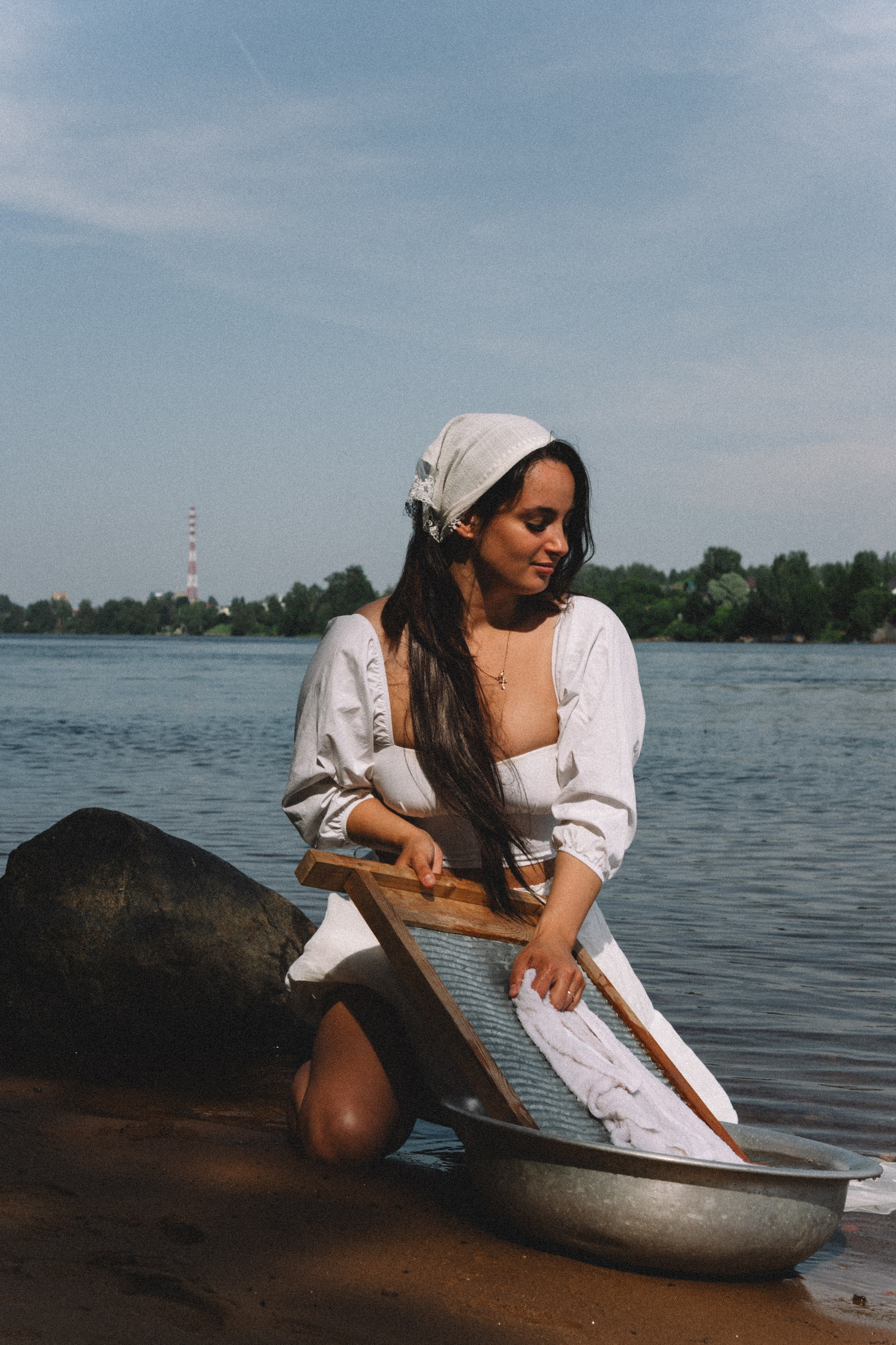 СТИРКА НА РЕКЕ. Профессиональный фотограф, Санкт-Петербург — Виктория Богомолова