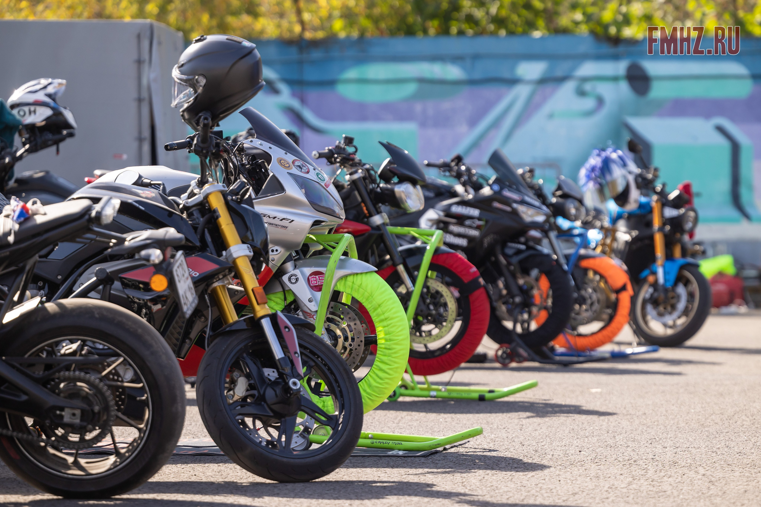 Соревнования по мотоджимхане на площадке Мосгортранс 15.09.2024. Фотограф Владимир Охрименко