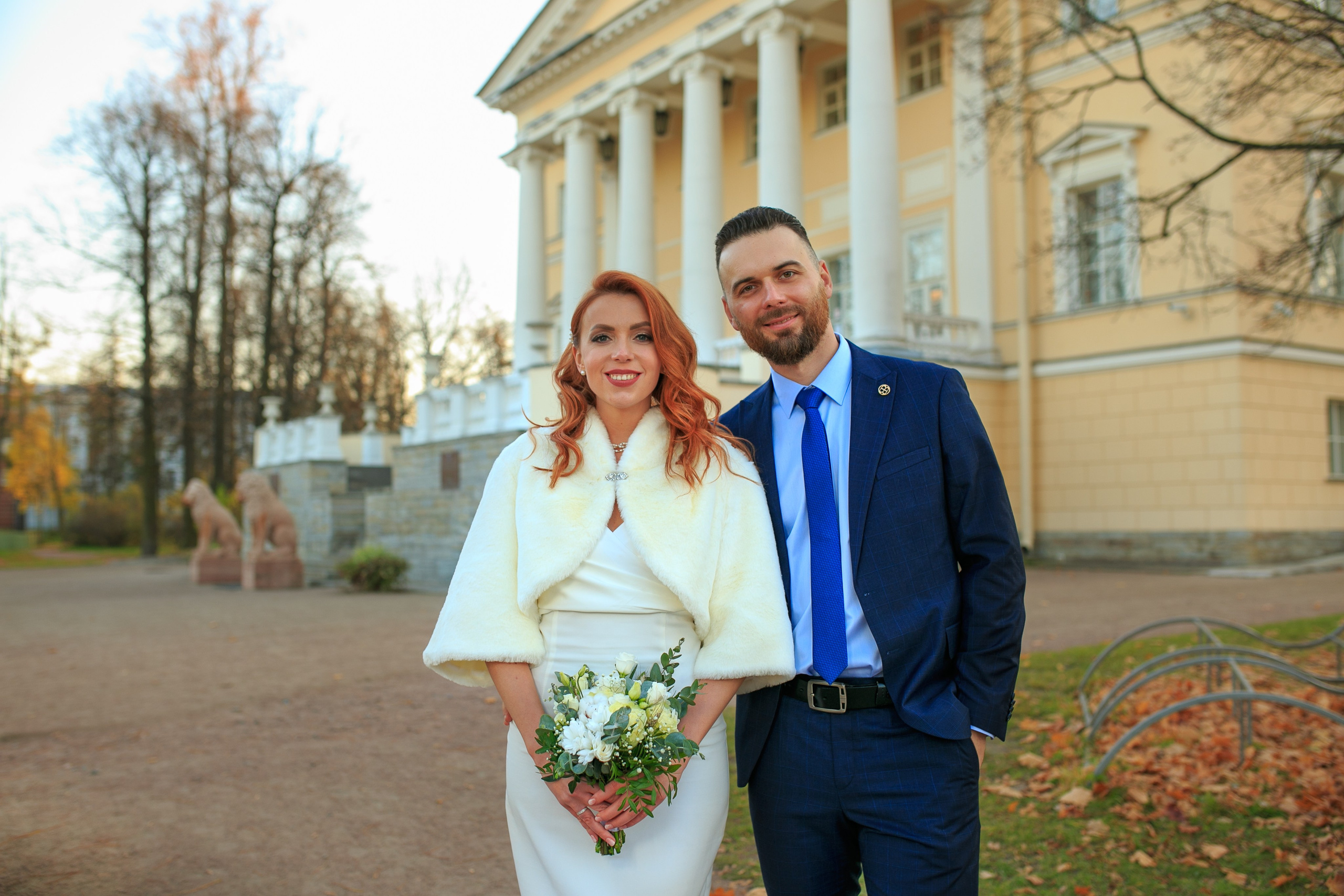 Свадебная сьемка в Пушкине. Свадебный и Репортажный фотограф в Санкт-Петербурге