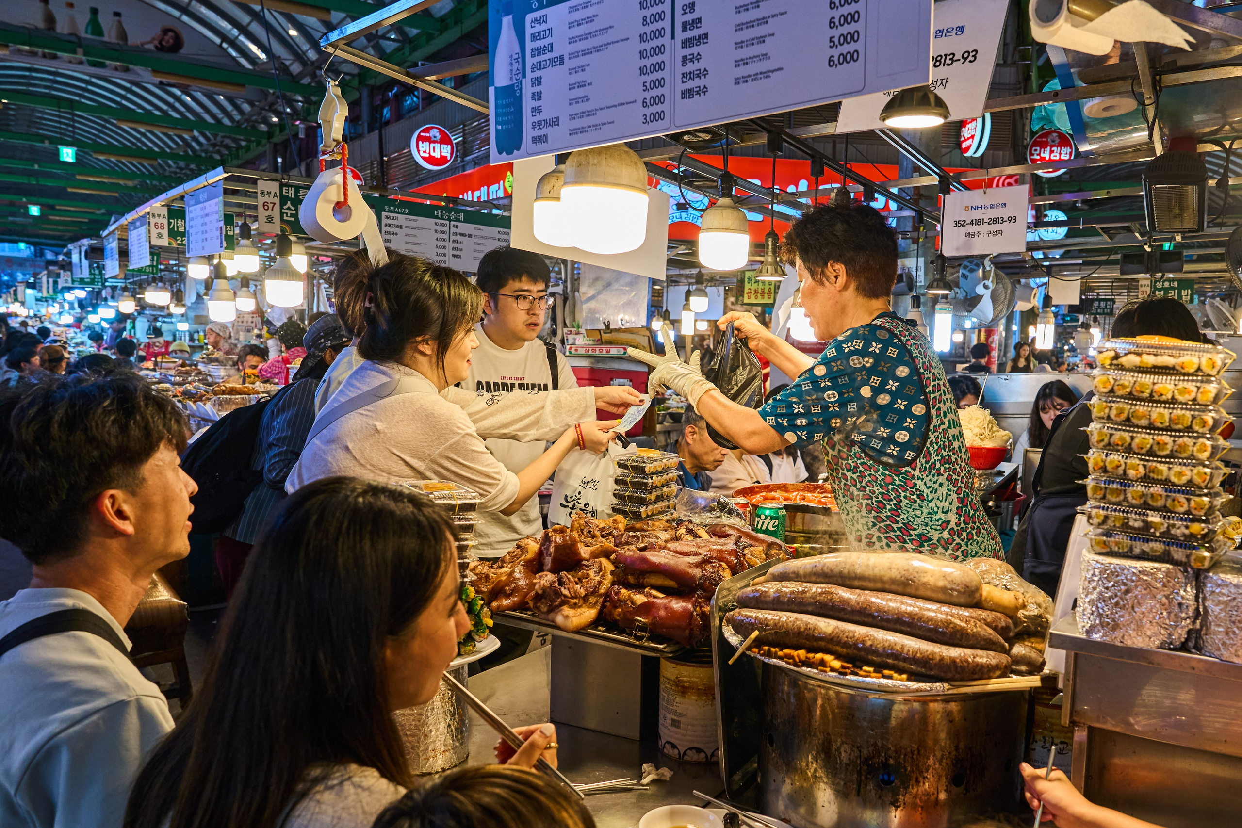 Gwangjang Market. Fall 2024 – Seoul.