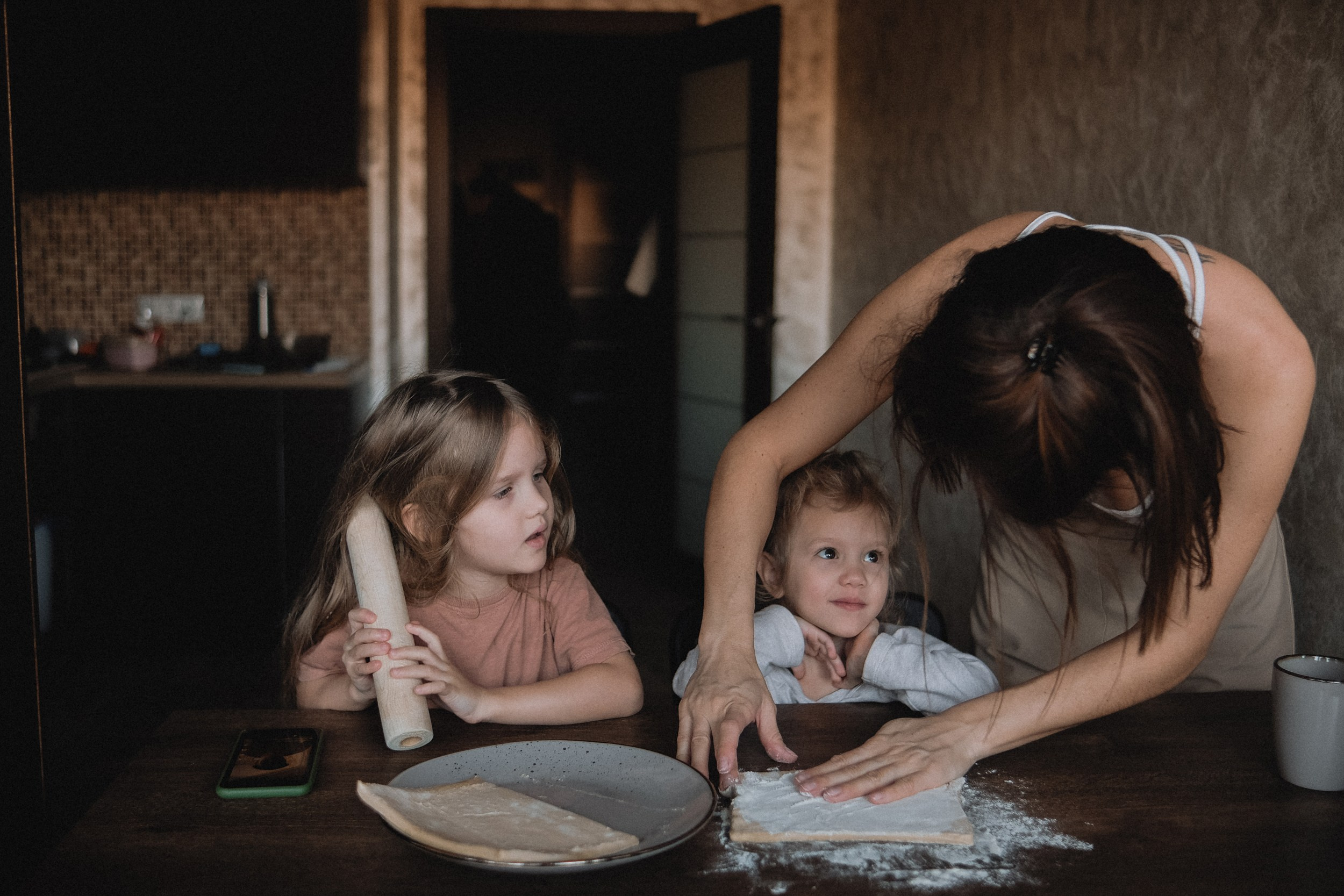 Семья Агаты и Агнии. Семейный фотограф Москва
