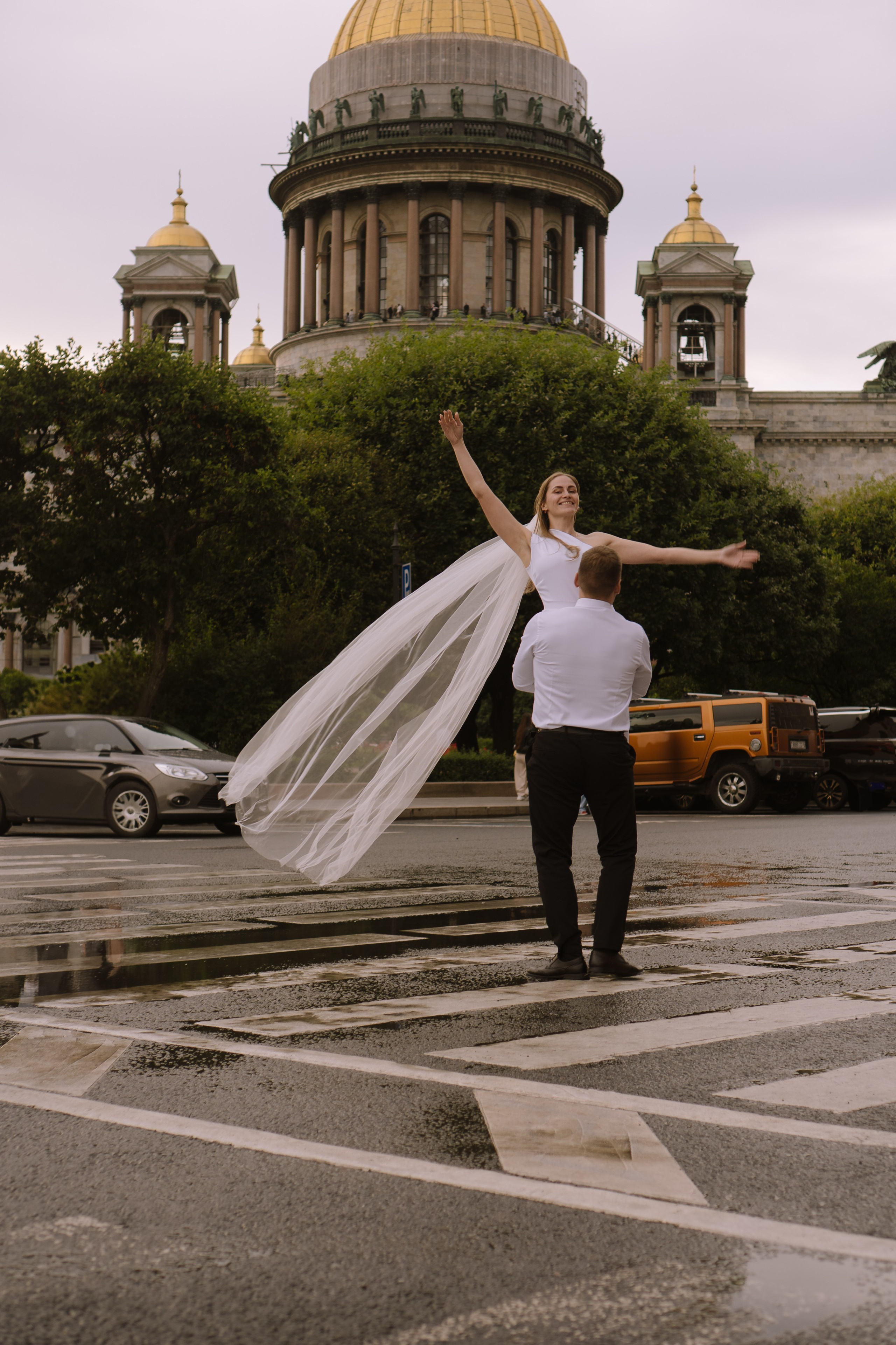 СВАДЕБНАЯ СЬЕМКА С ИСАКИЕВСКИМ СОБОРОМ, АСТОРИЯ И ЗАКОНОДАТЕЛЬНОЕ СОБРАНИЕ. Профессиональный фотограф, Санкт-Петербург — Виктория Богомолова
