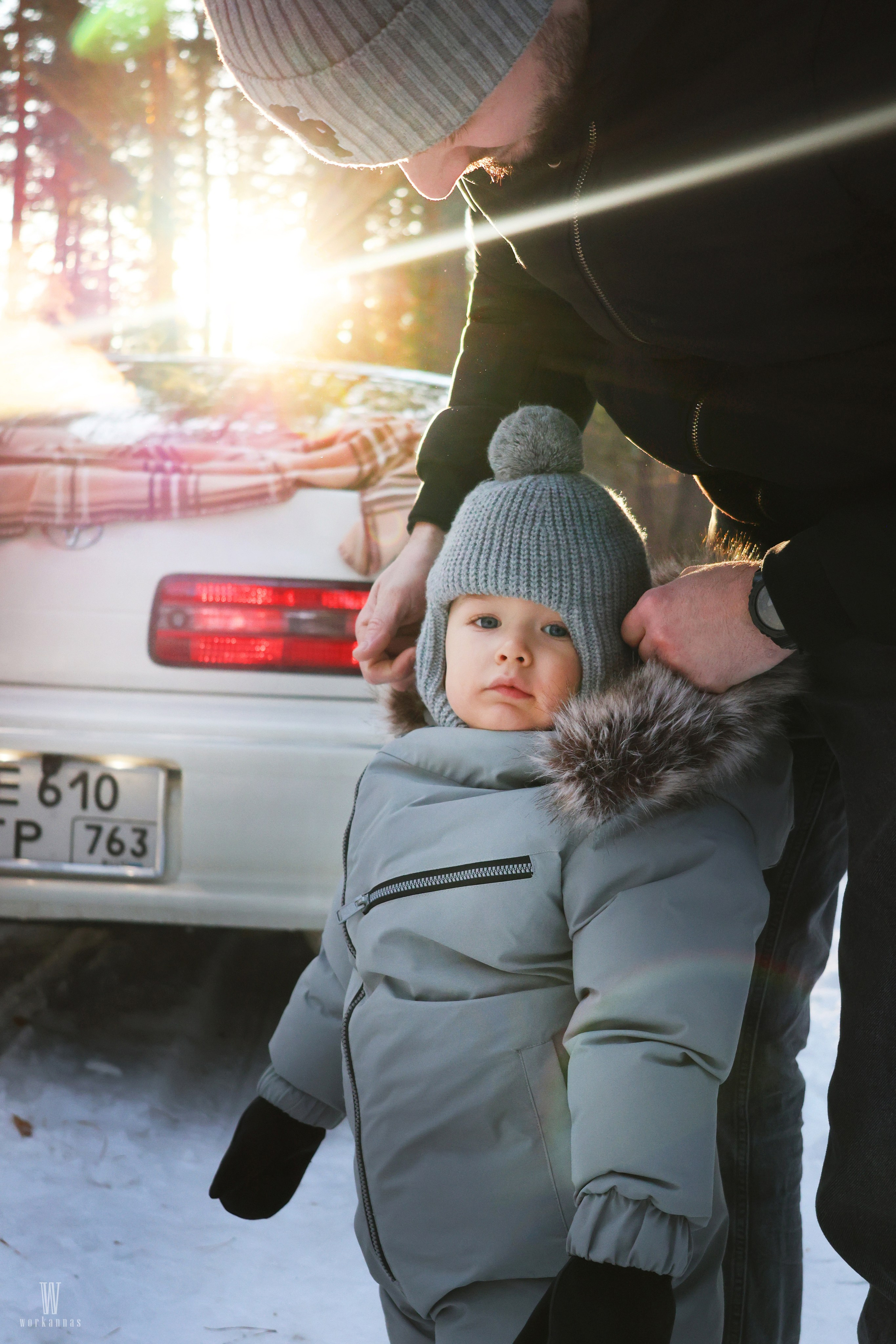 The Novikov family. Фотограф Анна Гаврилова