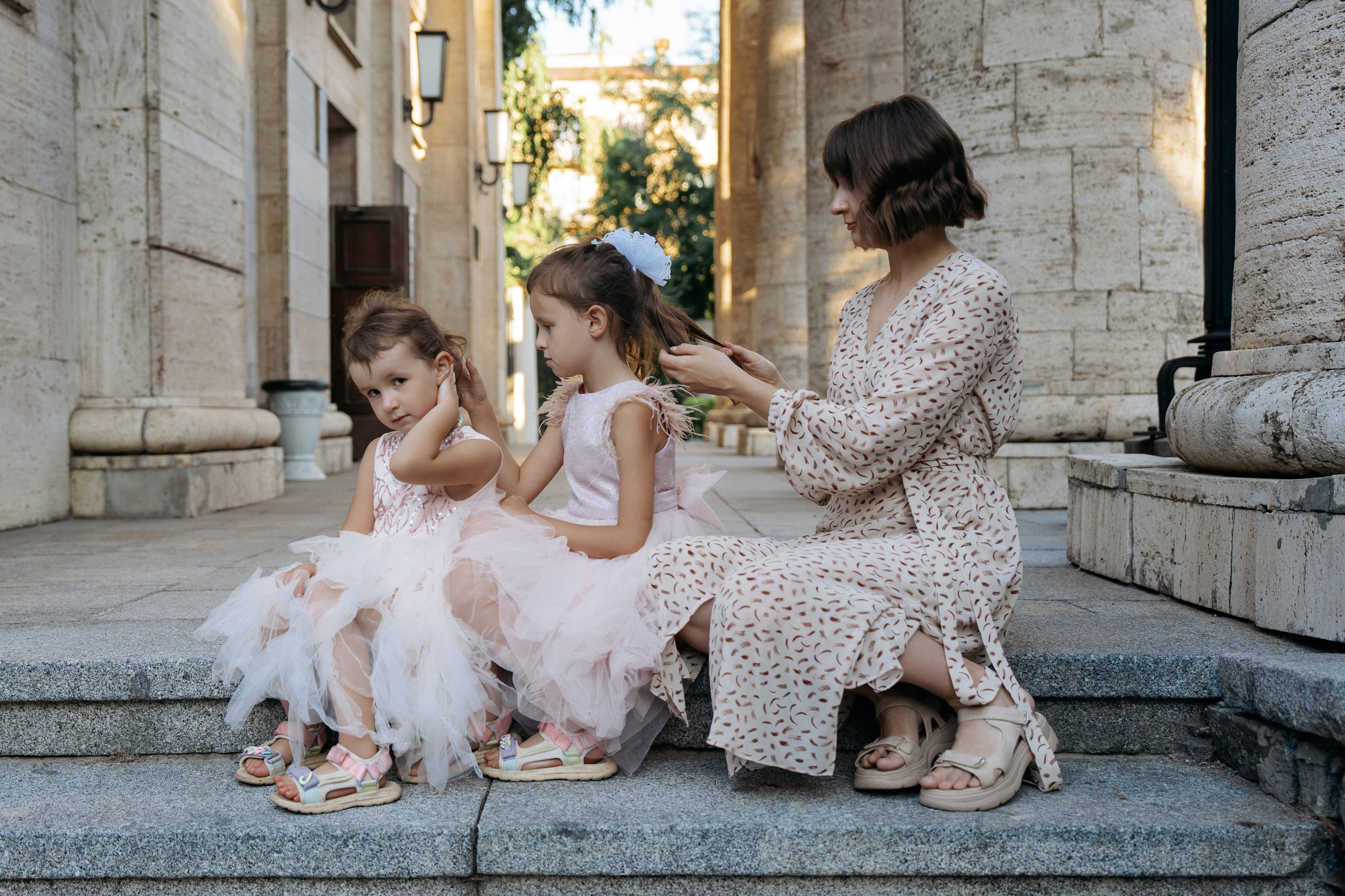 Elena & Miroslava & Polina. Фотограф Волгоград