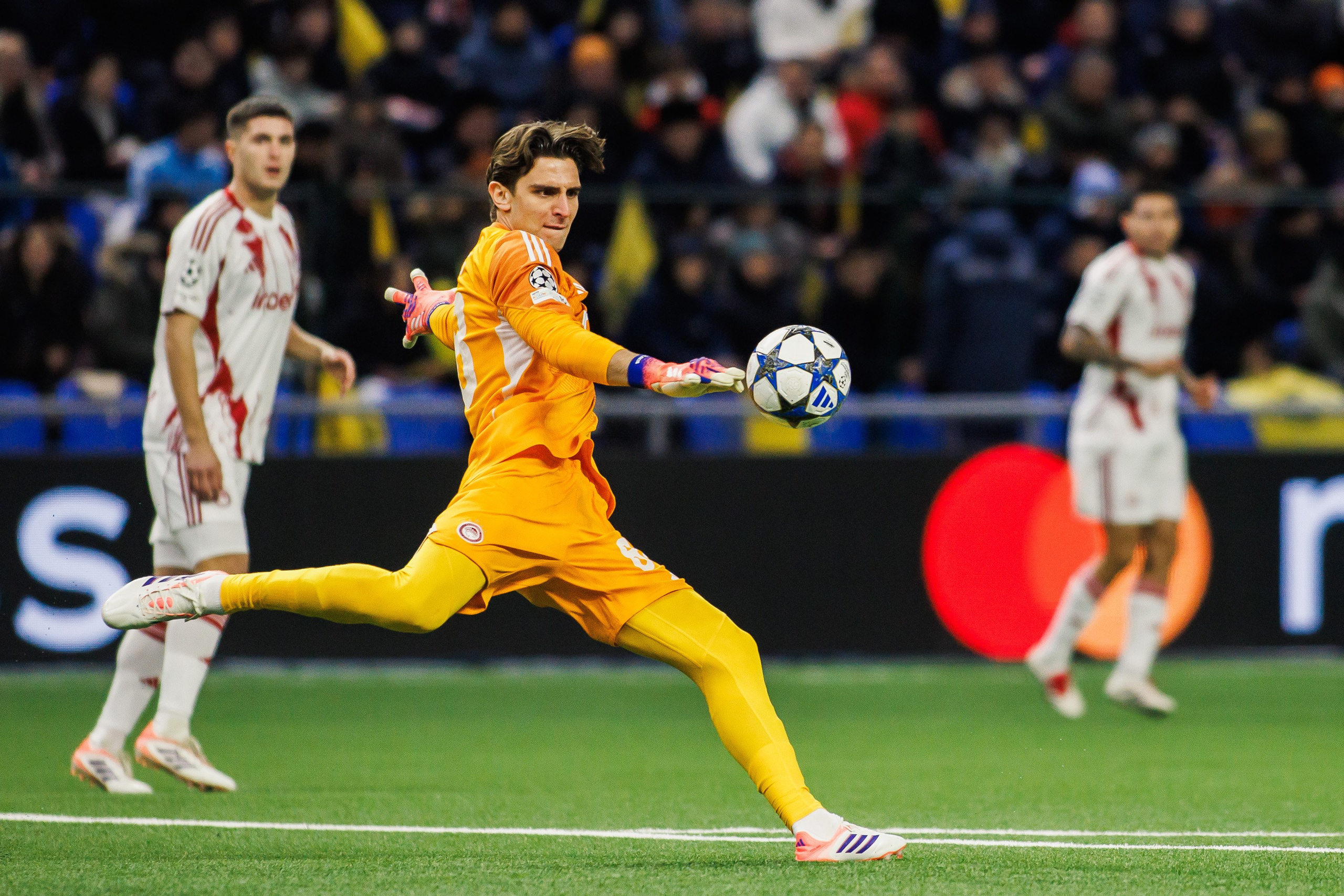 UEFA Champions League 25/26 Kairat — Olympiacos. Photographer Danil Aykin