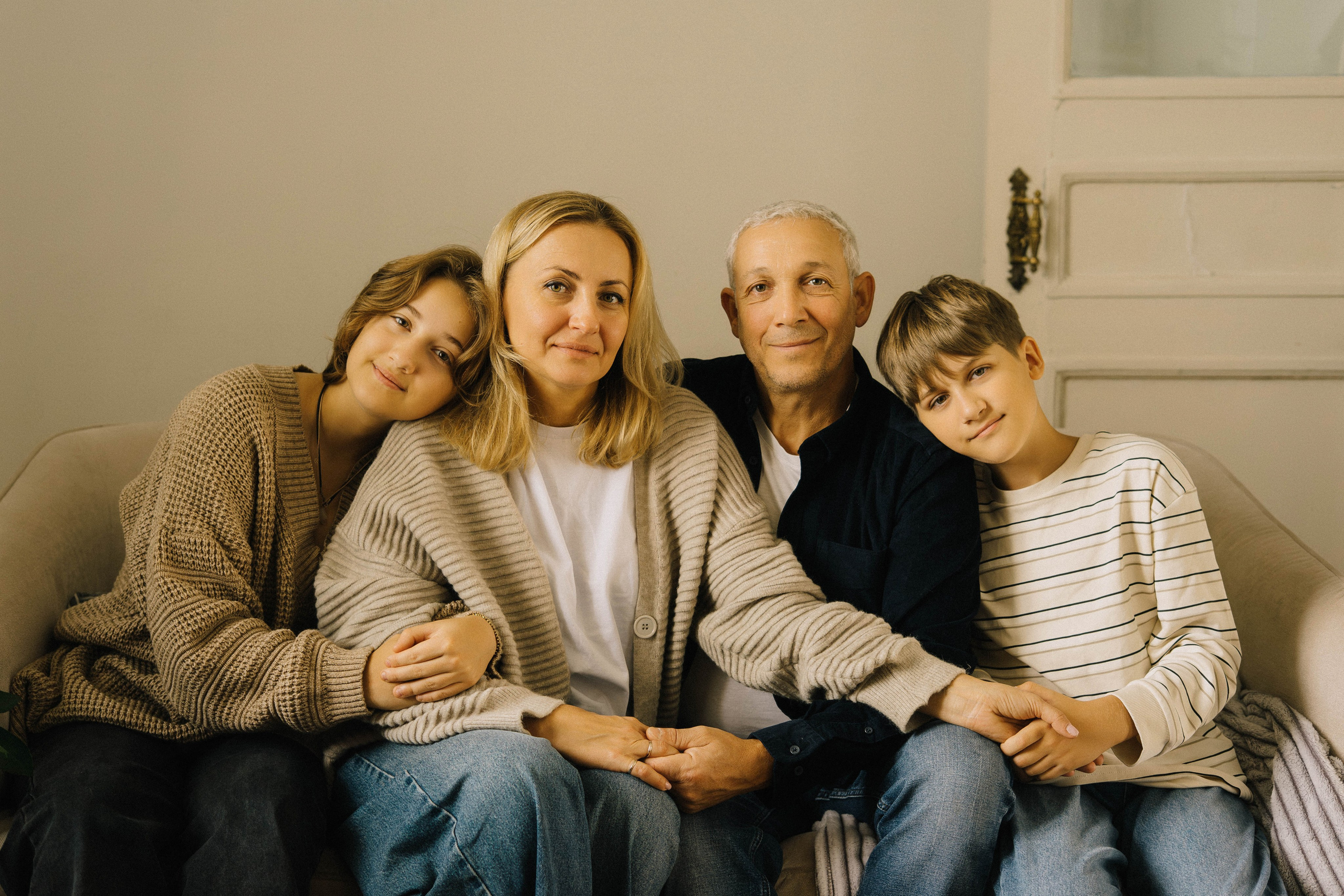 Равиль, Инна, Дамир и Маша. Екатерина Рыбкина Портретный фотограф в Москве