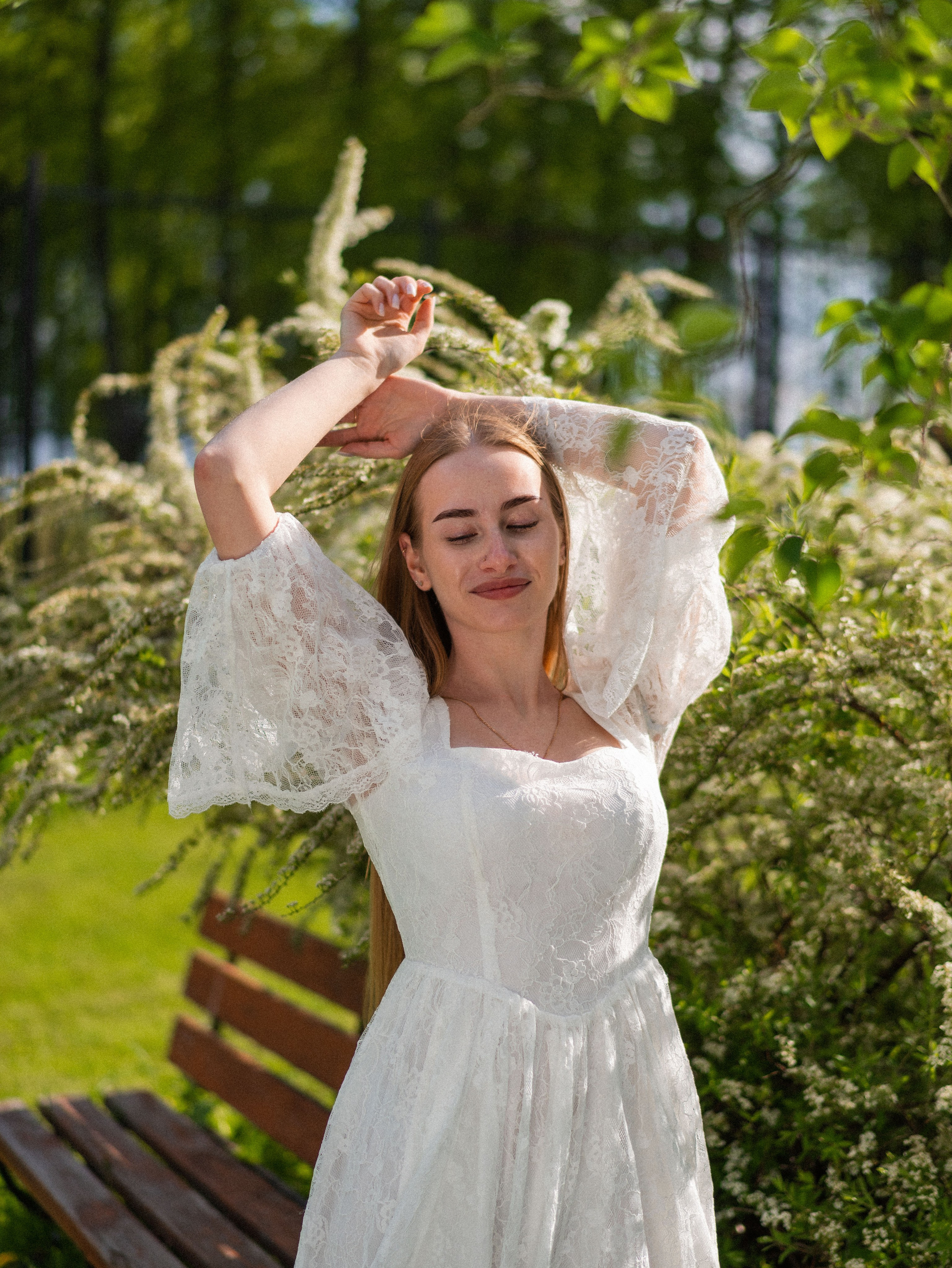 Ксения — фотосессия в весеннем стиле. Фотограф Москва