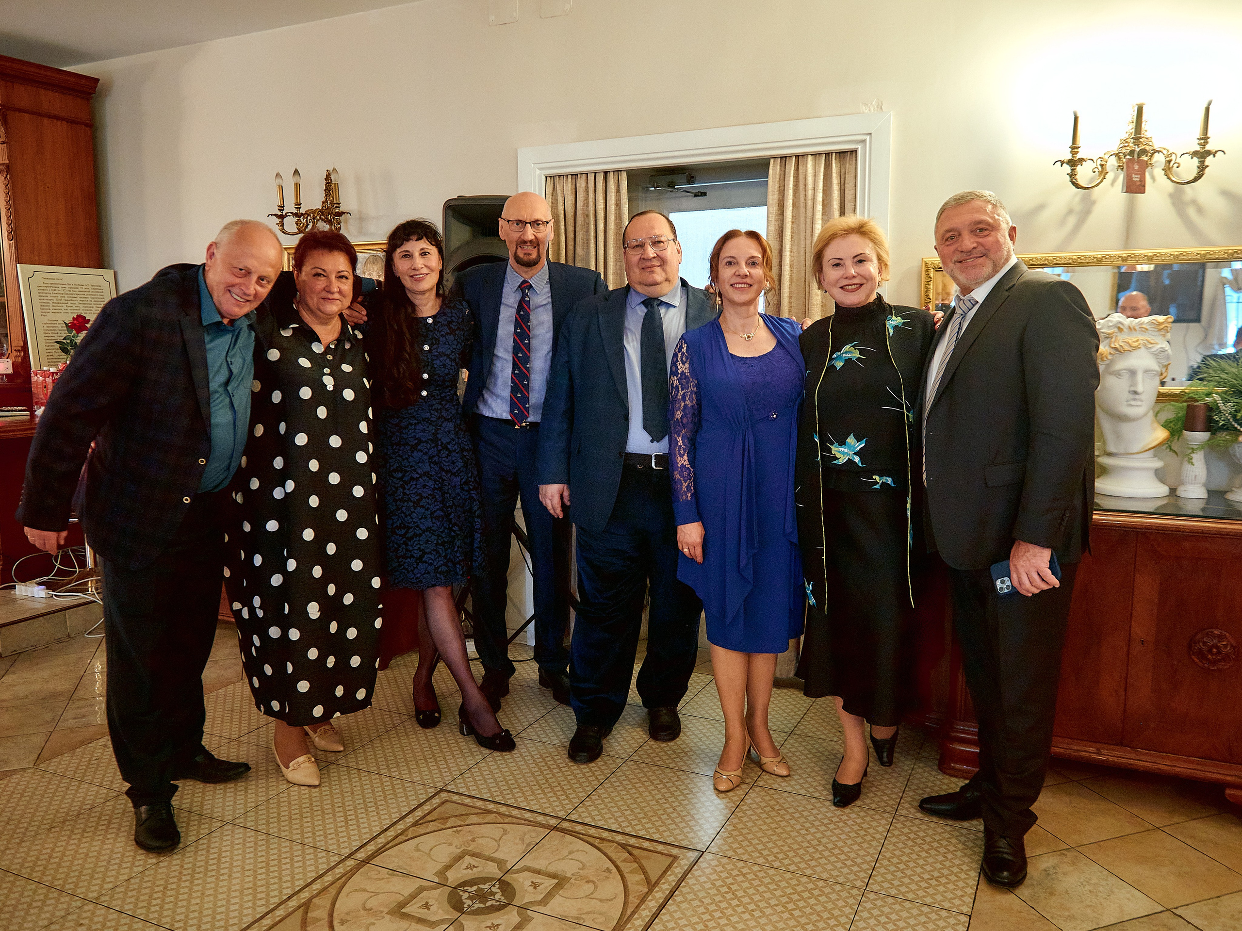 Юбилей Алексея в «Особняке Брюллова». Свадебный фотограф в Санкт-Петербурге Славин Денис