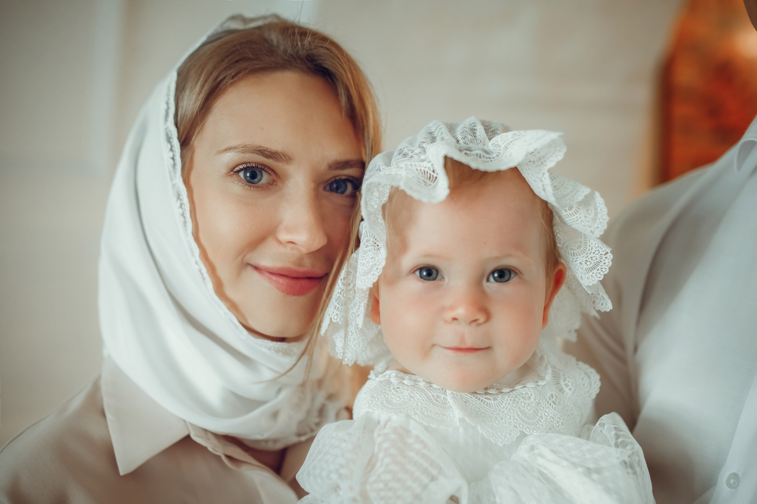 Крещение Алины. Фотограф на Крещение, семейный фотограф в Москве