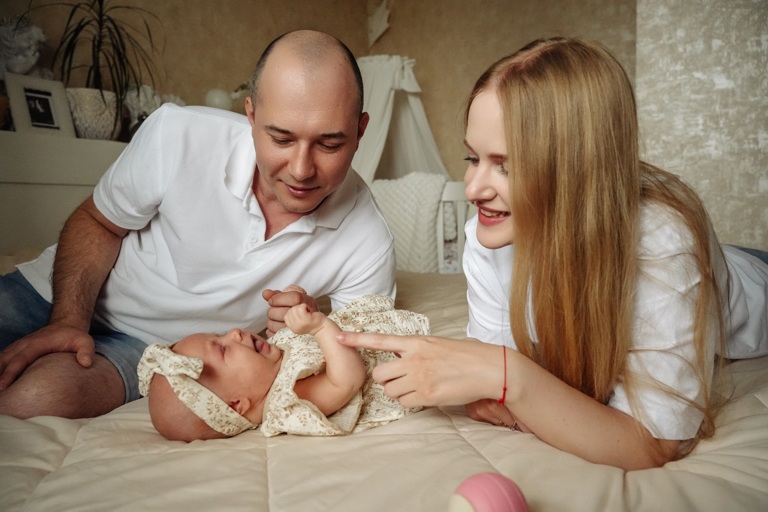 Александра с мамой и папой. Семейный и свадебный фотограф в Ульяновске Арина Авдеева