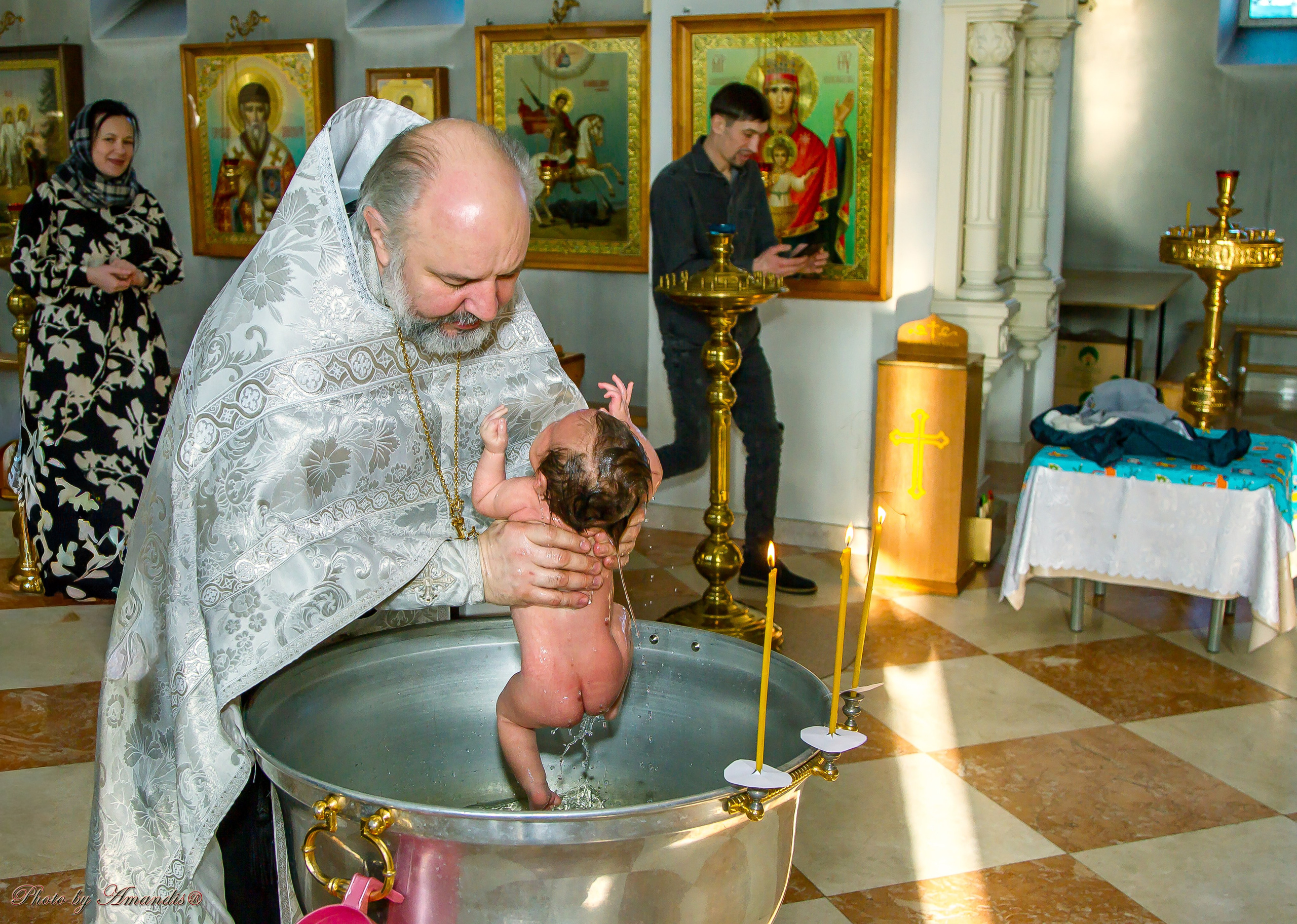 Крещение в с. Константиново (январь 2026). Репортажная съемка в Москве и области. Анималистика