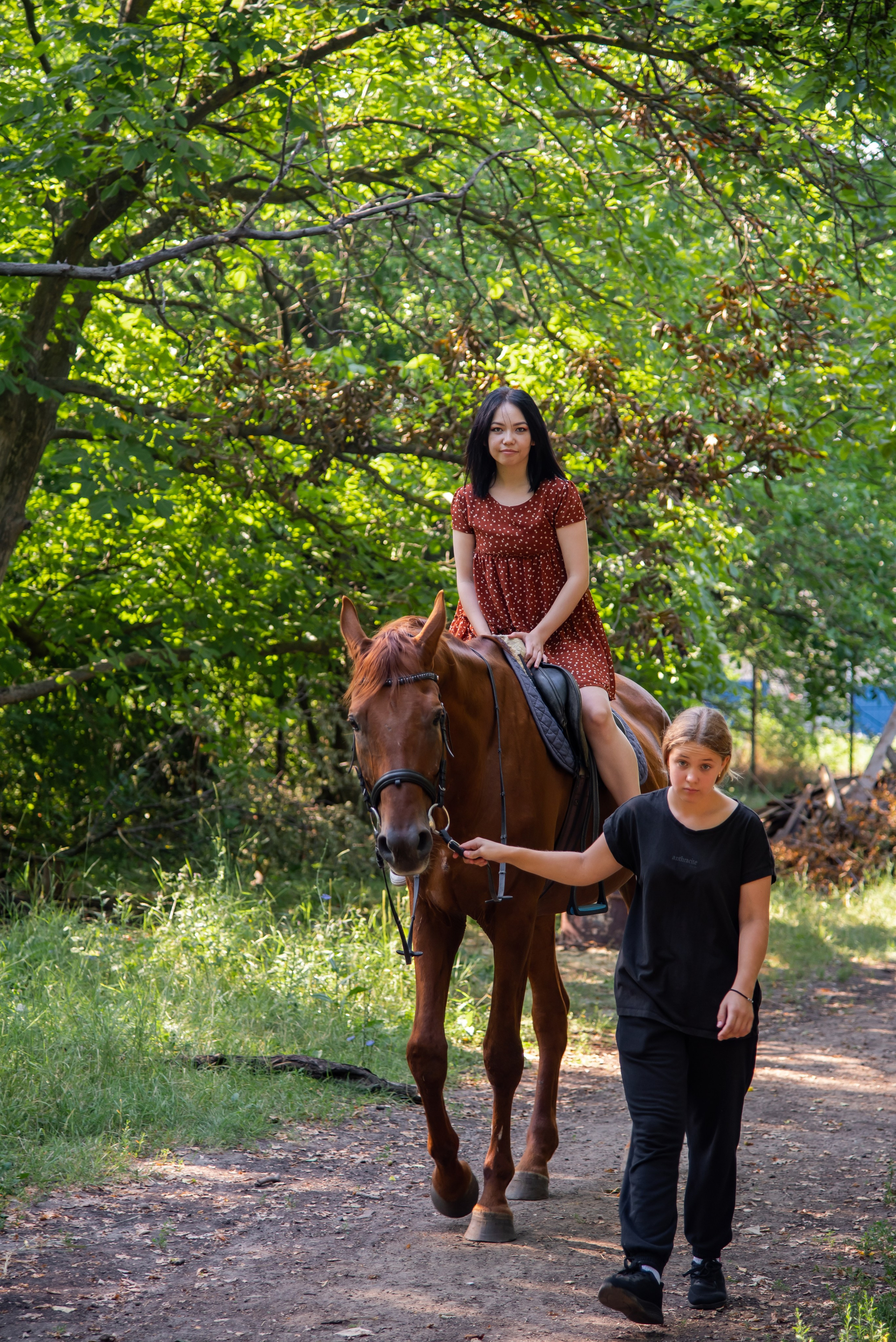 Конная прогулка. Фотограф Галина Нестерова