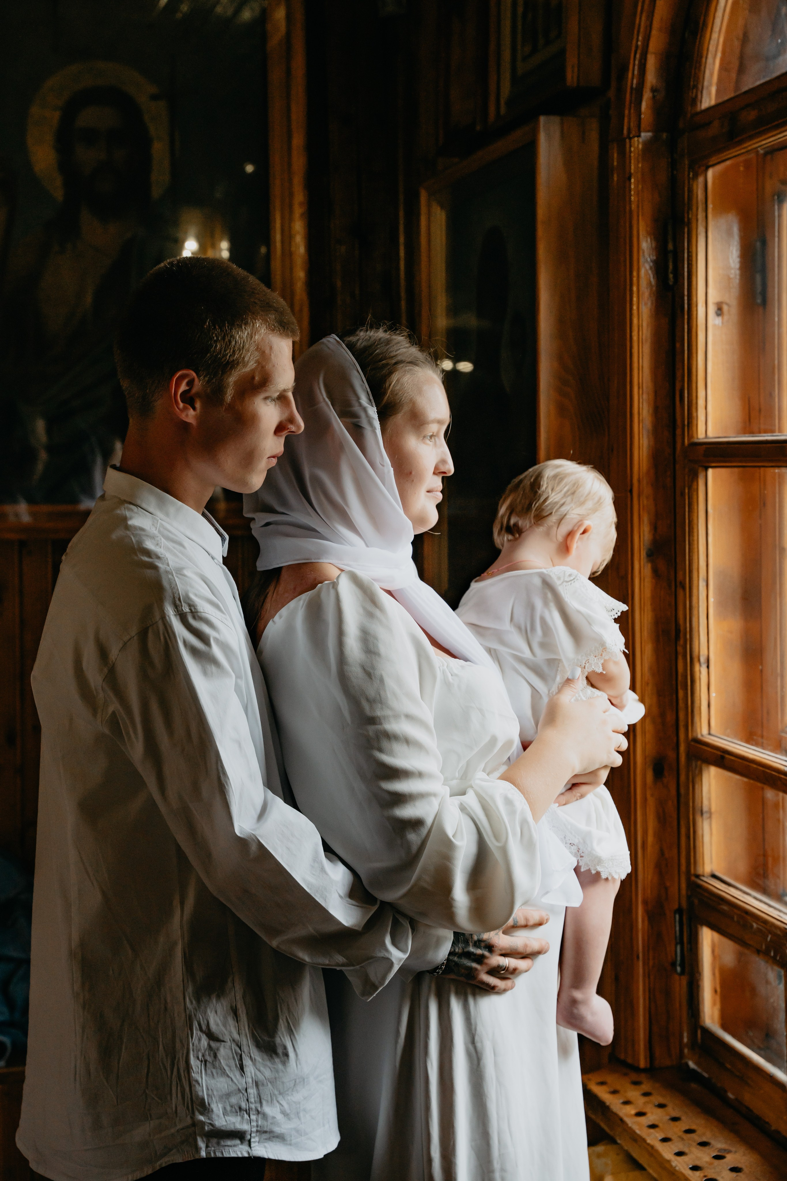 Таинство крещения, церковь Иконы Божией Матери Всех Скорбящих Радость