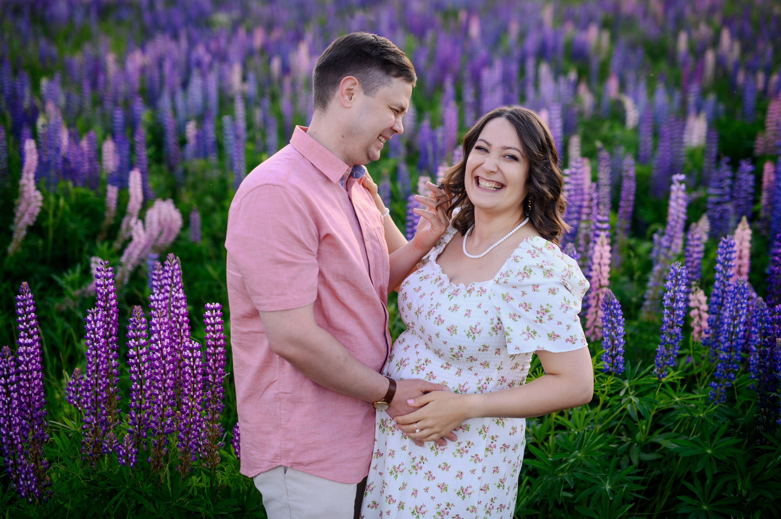 Люпиновое счастье. Портретный, семейный и свадебный фотограф в Санкт-Петербурге и в Пушкине Ширяев Денис