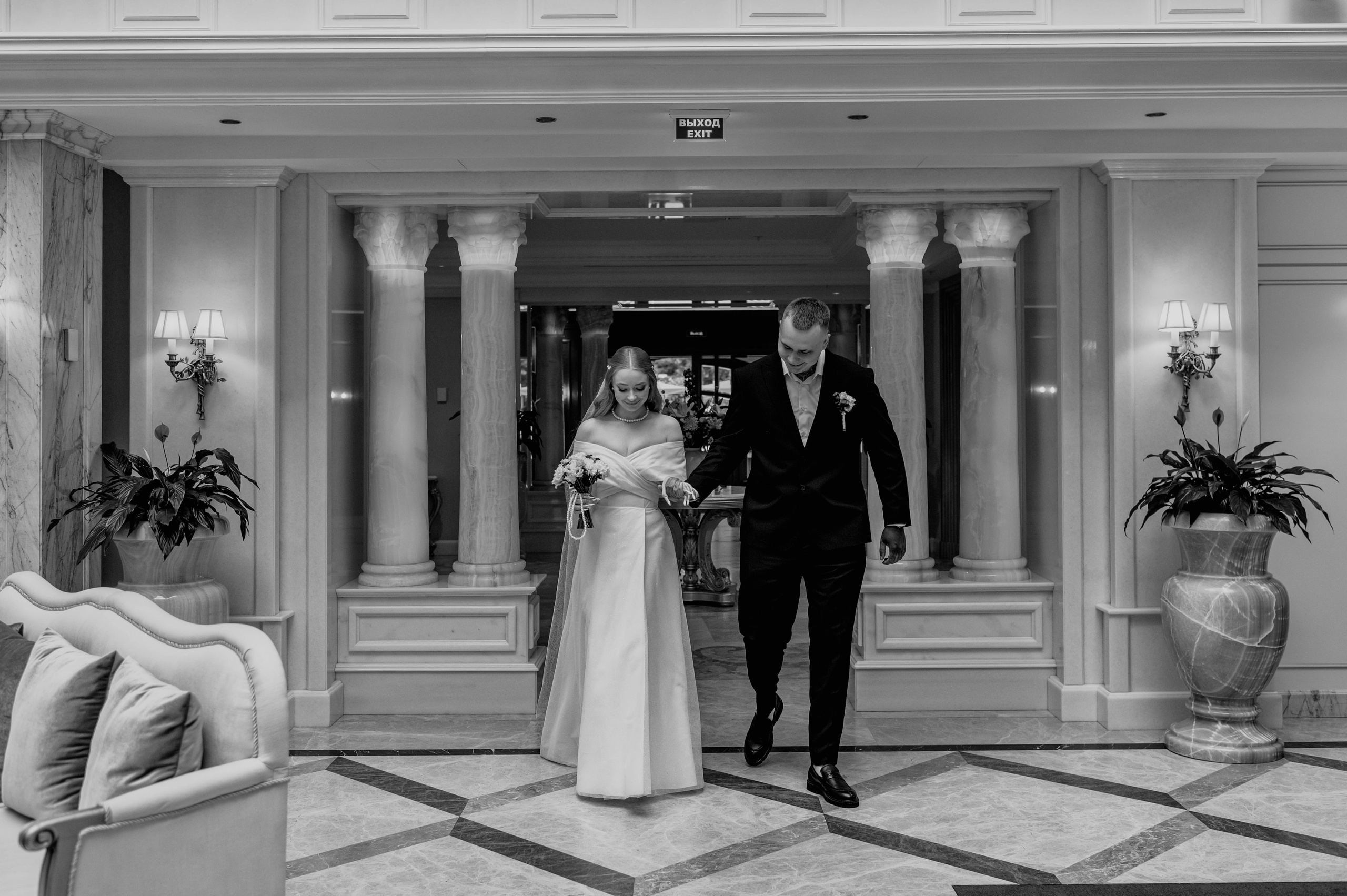 Виктория и Максим черно-белая серия. Портретный, семейный и свадебный фотограф в Санкт-Петербурге и в Москве Ширяев Денис