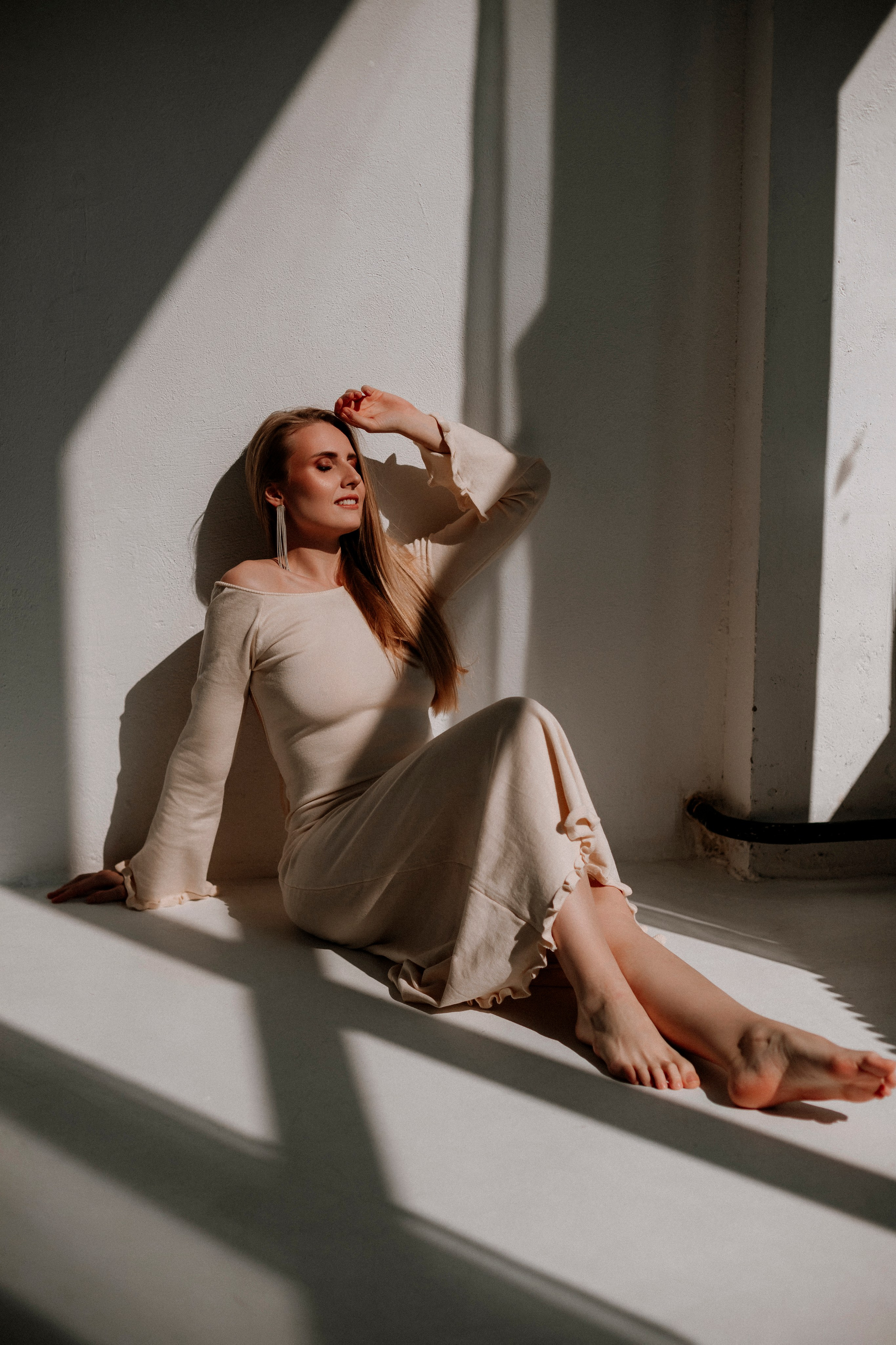 Съемка в тканях, Анастасия. Фотограф Калуга