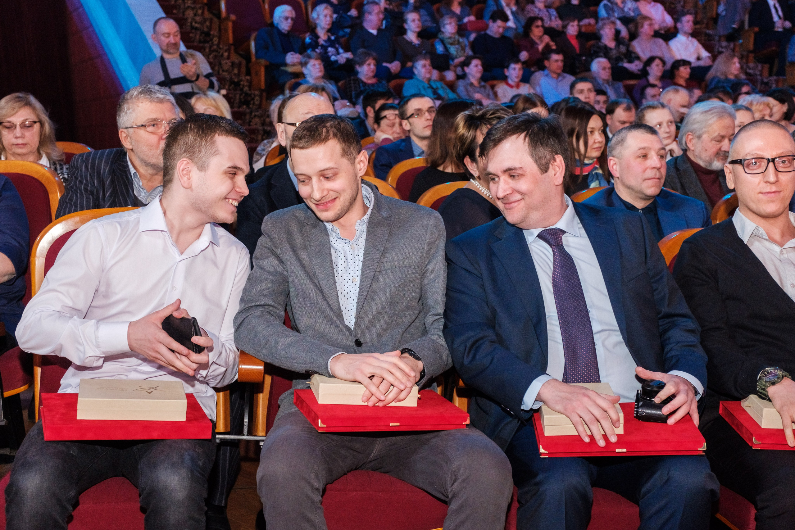 Фото репортаж с церемонии награждения в Театре Красной Армии. Любовь Потапова