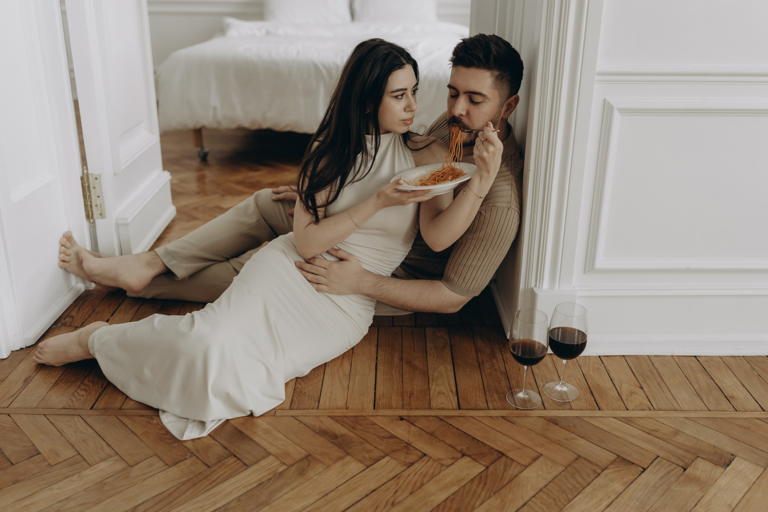 Секс, спагетти и вино. Фотограф Дарья Титова