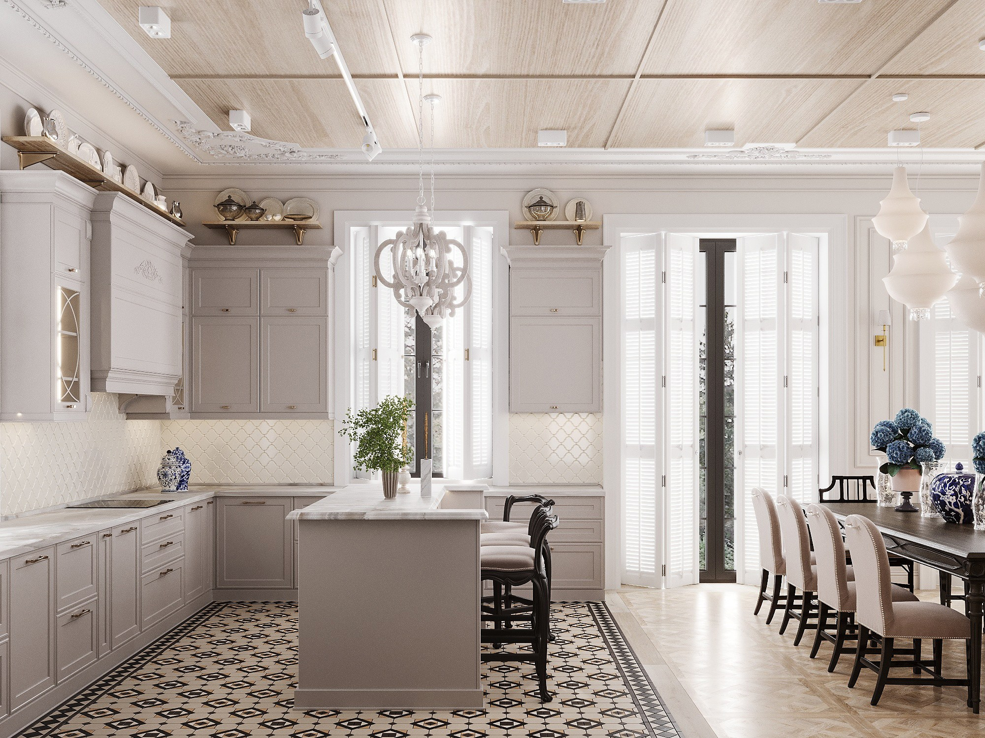 Provence house interior | 400 m² | 2025. 3D Визуализатор Великородная Виктория