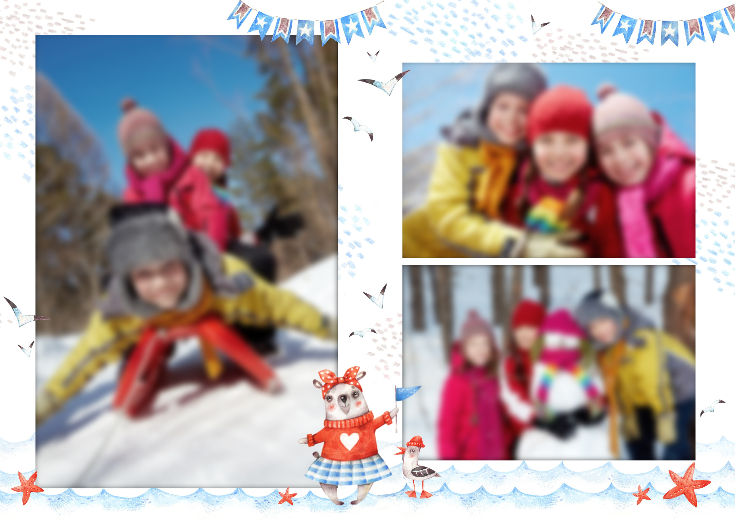 «Морские медведи». Школьный фотограф в Валуйках. Фотосессии для выпускников и изготовление выпускных альбомов в городе Валуйки и в Белгородской области