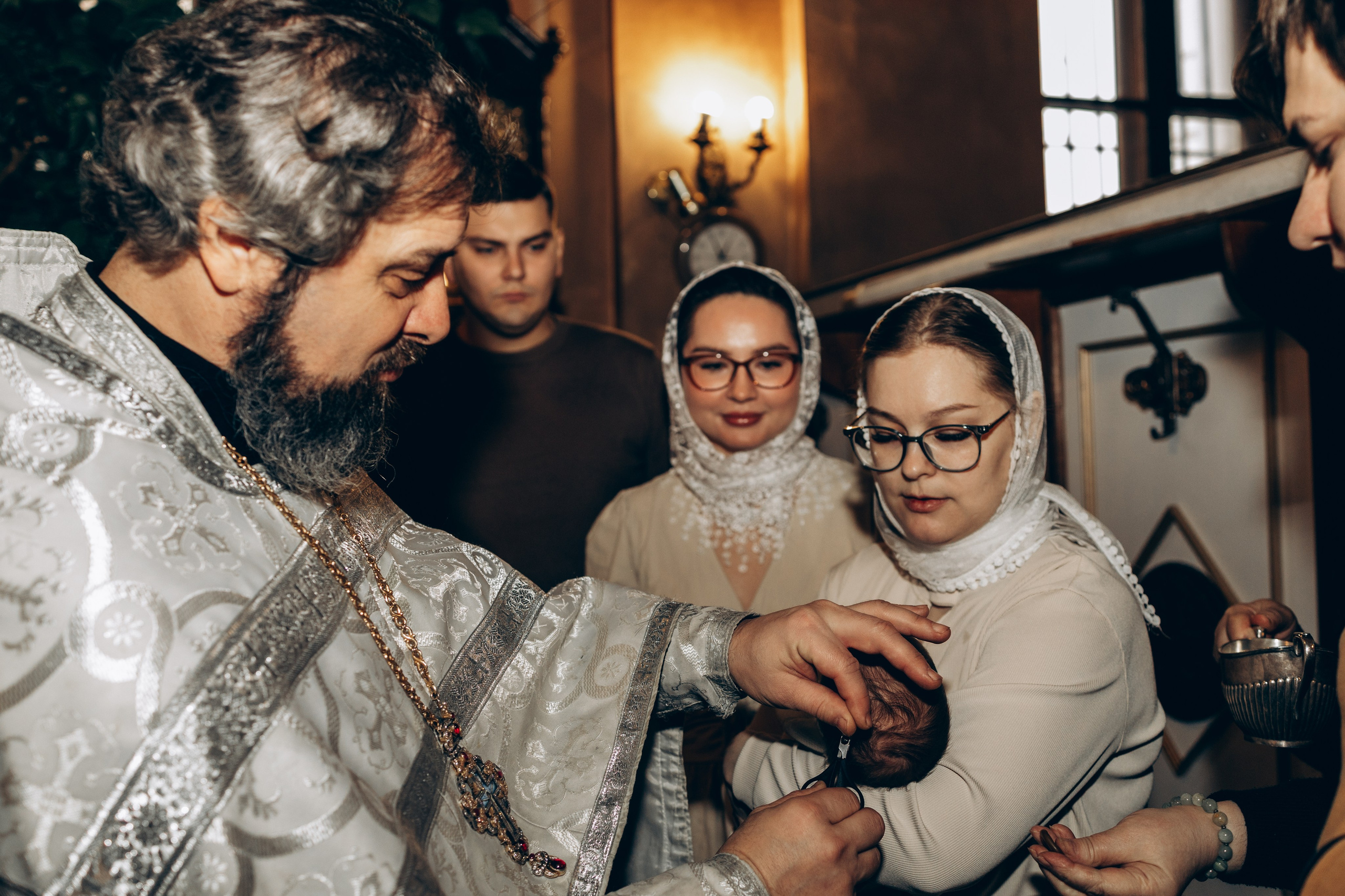 Крещение в Храме Воскресения Словущего в Даниловской Слободе. Главная