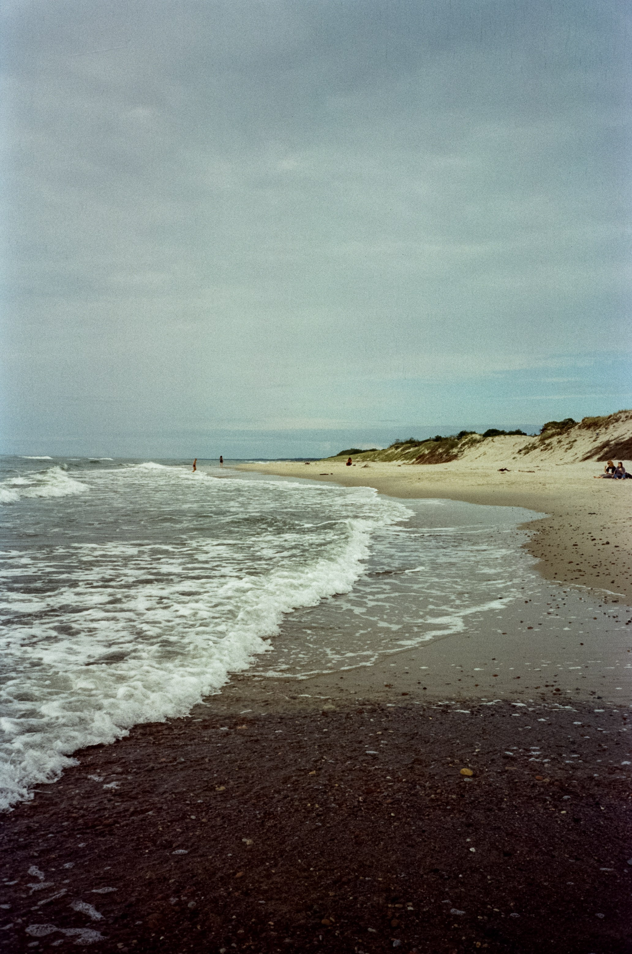 Море и дюны. Куршская коса рядом с высотой Эфа. Фотограф-документалист Мария Осокина