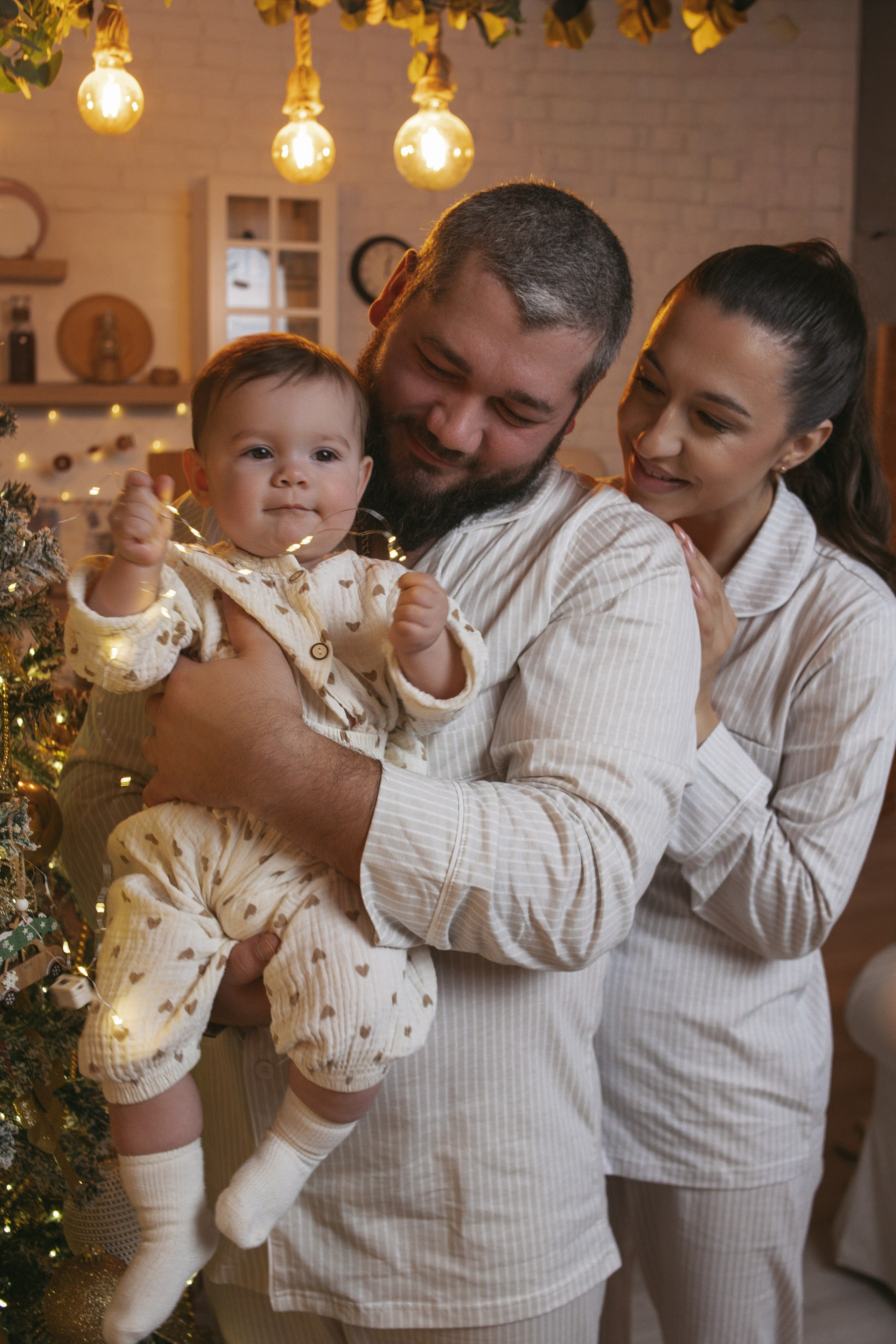 Ева и родители. Семейный фотограф Гульцовская Екатерина