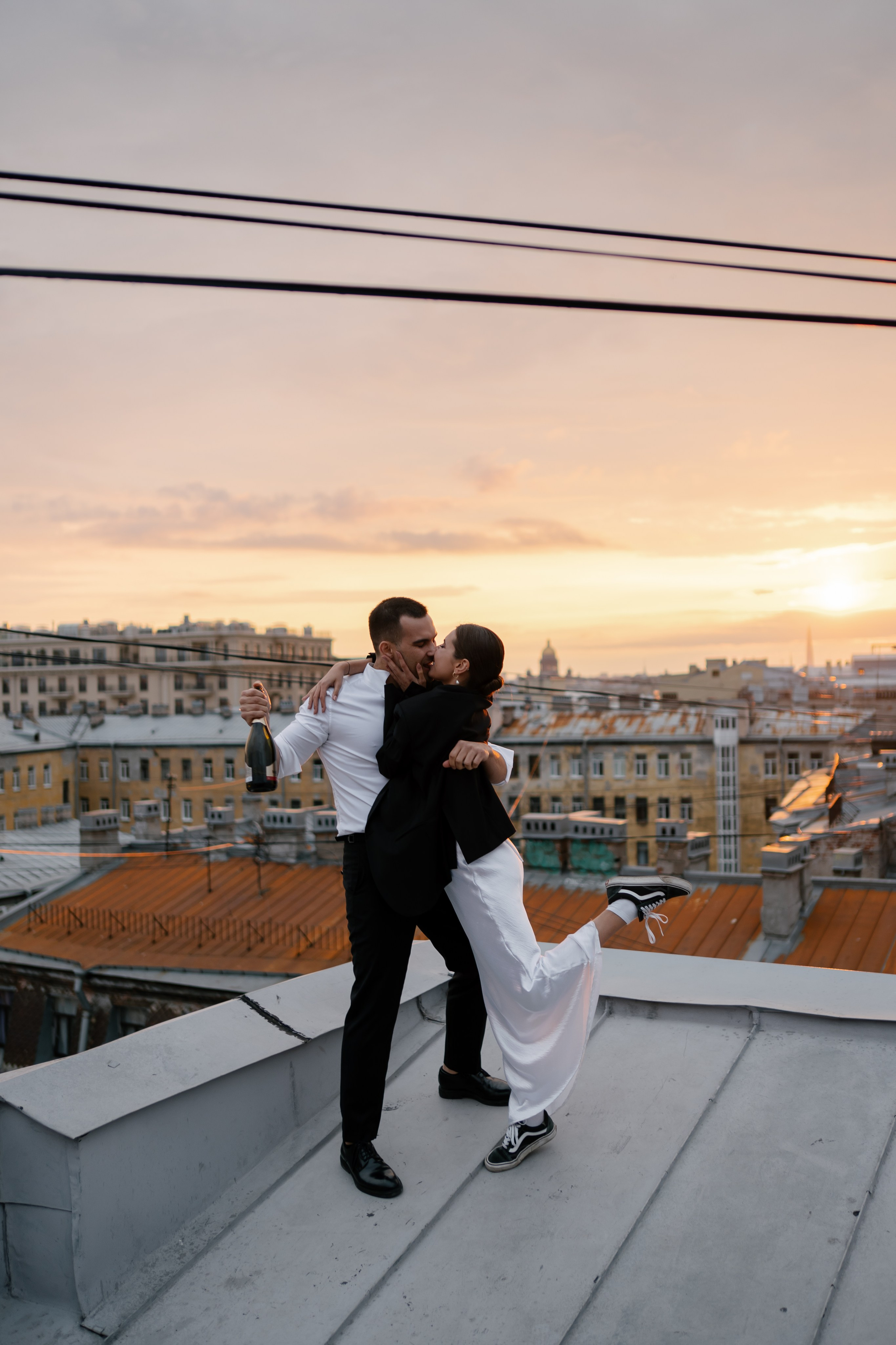 На крышах Питера. Семейный и свадебный фотограф в Красногорске Анастасия Тихонова