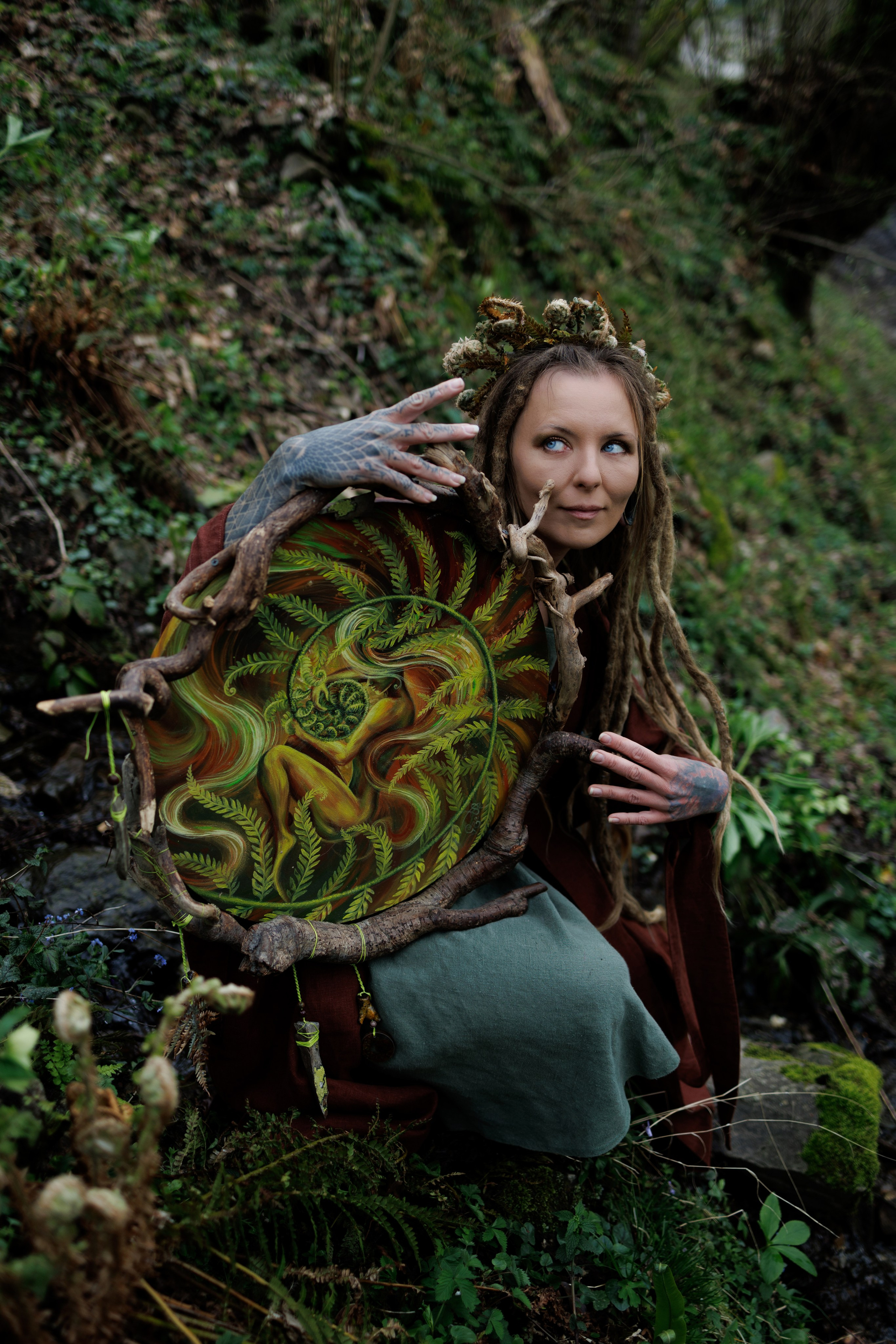 Индивидуальная фотосессия для художницы Вероники Самариной