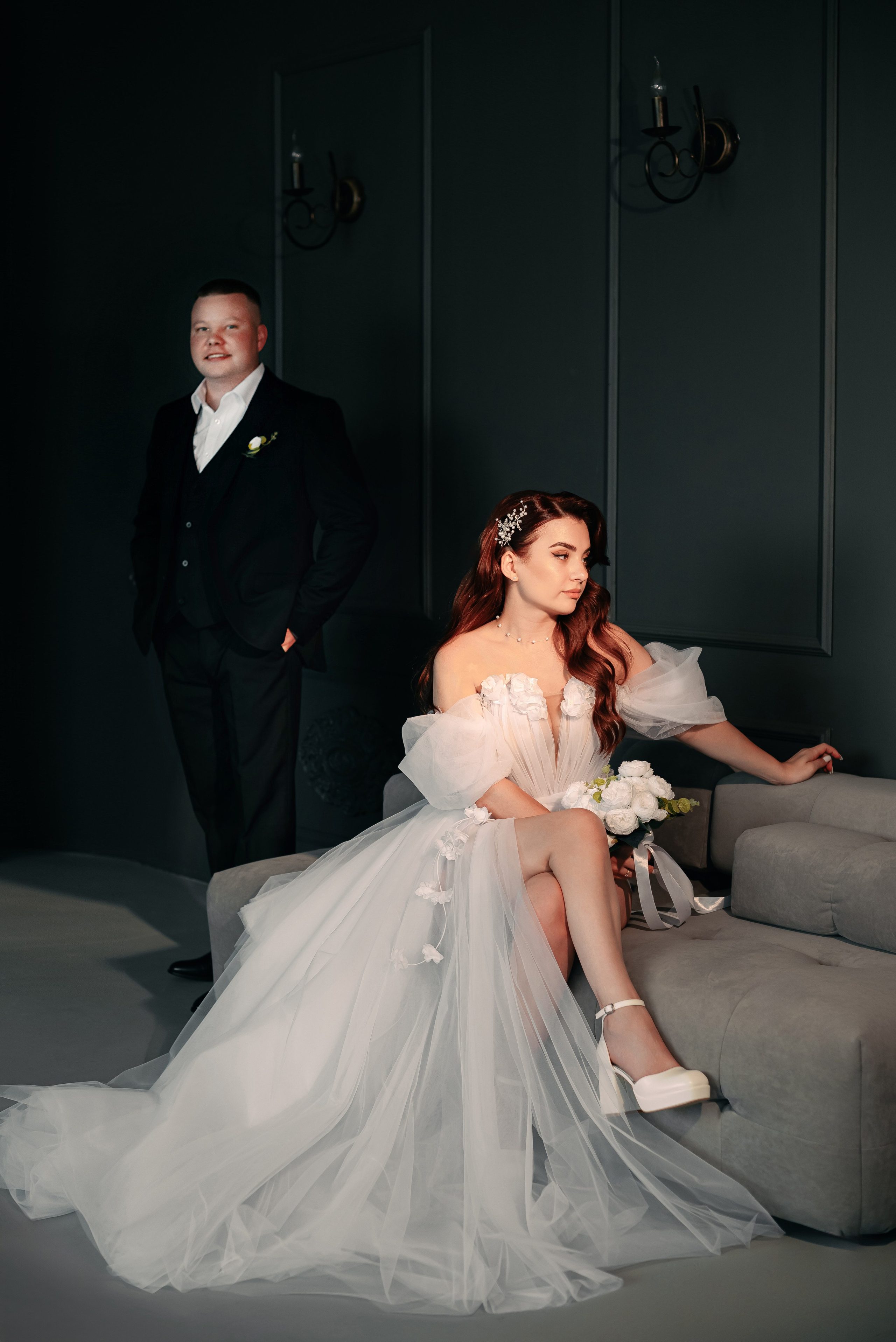 Свадебная фотосессия в фотостудии MAGIC