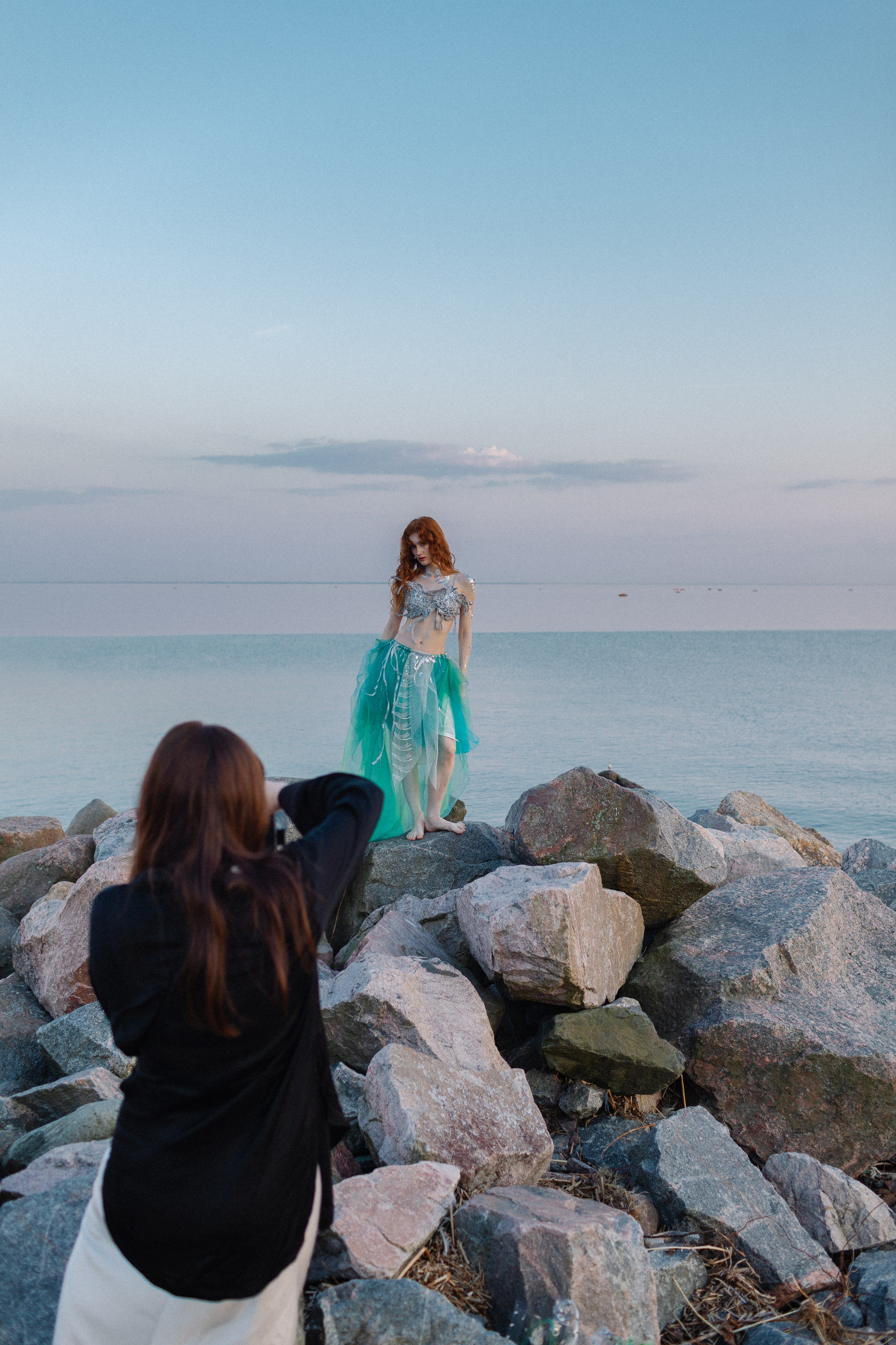 Backstage Mermaid. Фотограф Вика Йодль